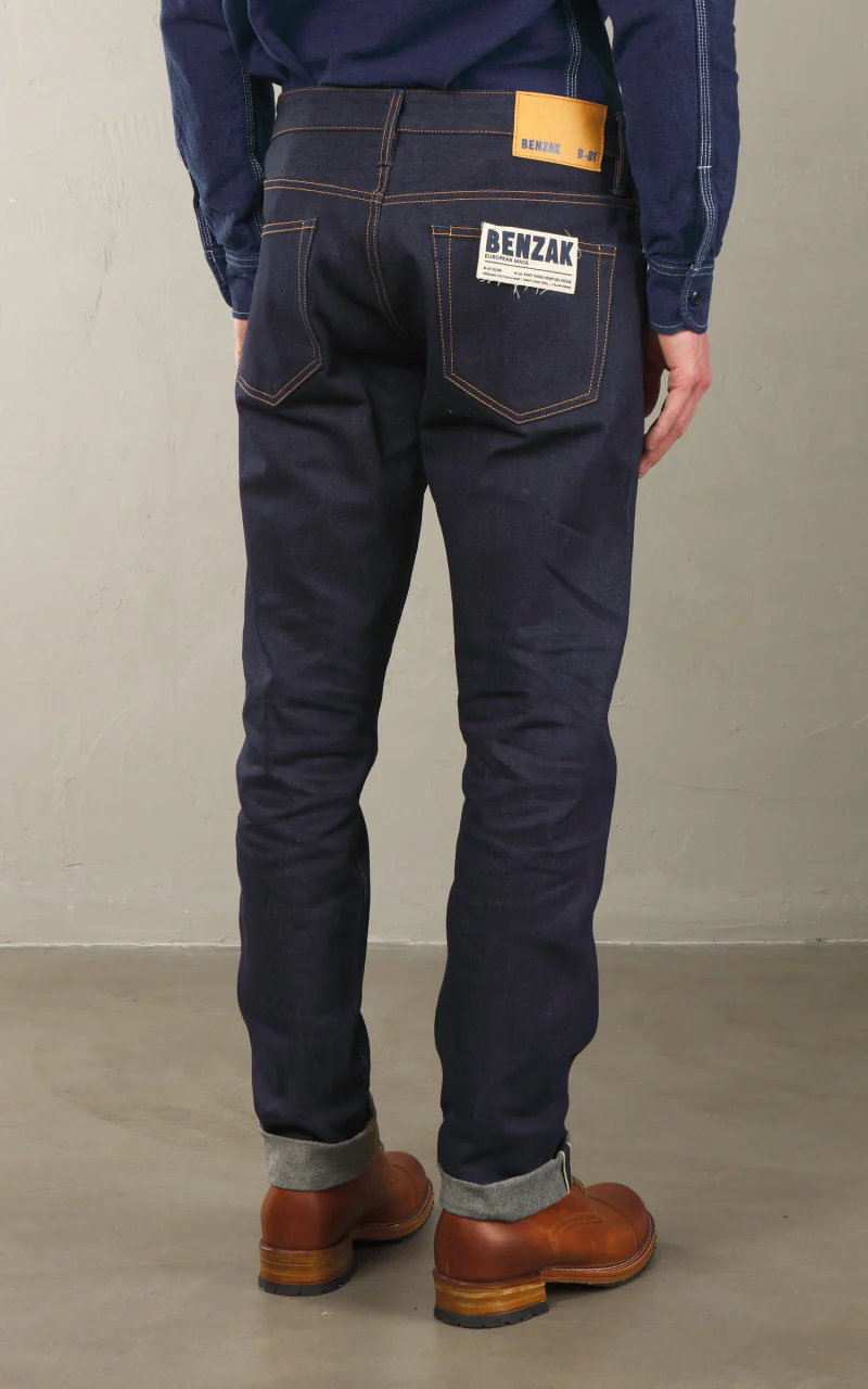 Benzak B-01 Slim Easy Fade Hemp Selvedge 14oz - Image 6