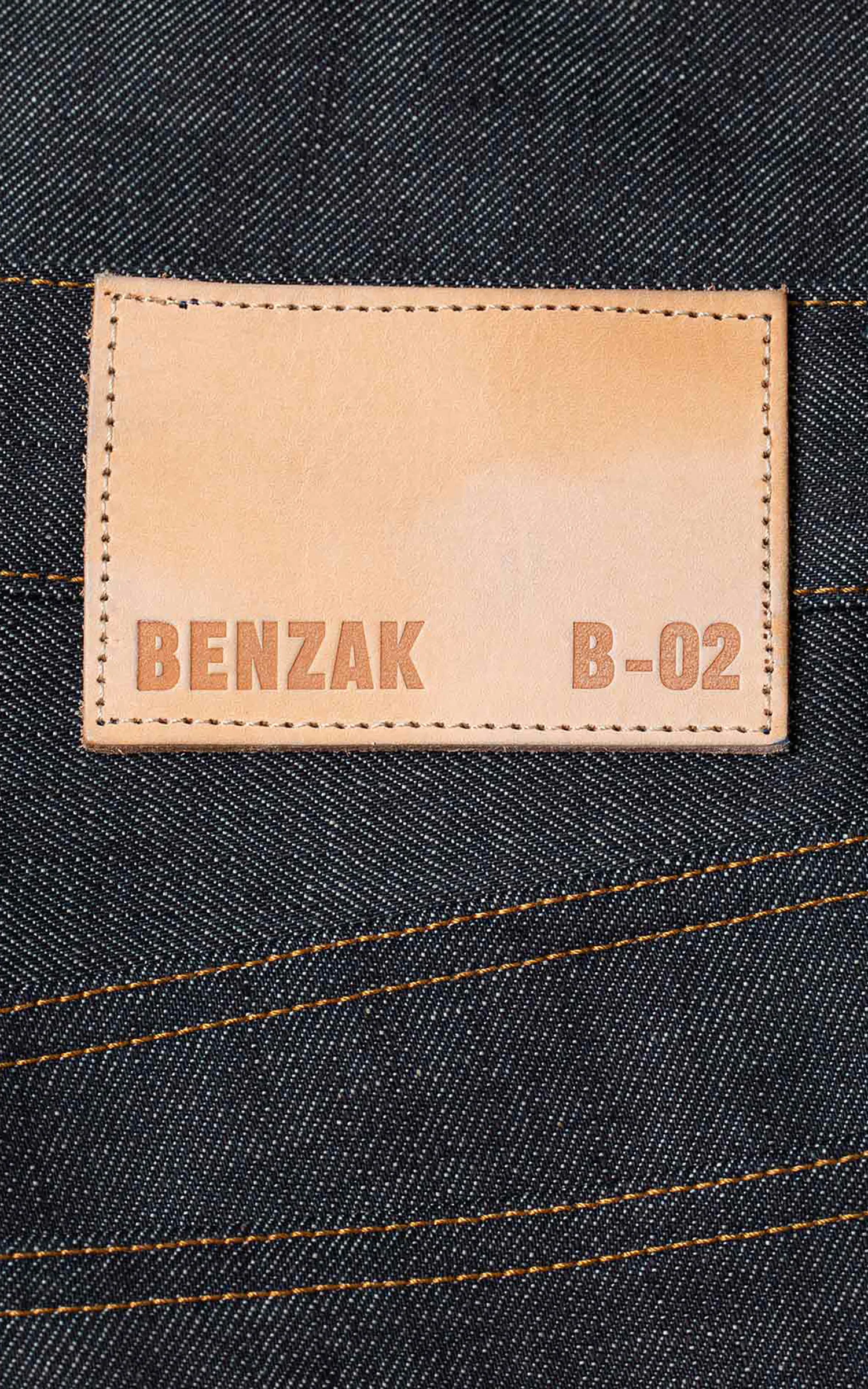 Benzak B-02 Regular Straight Green Cast Selvedge Indigo 14oz - Image 13
