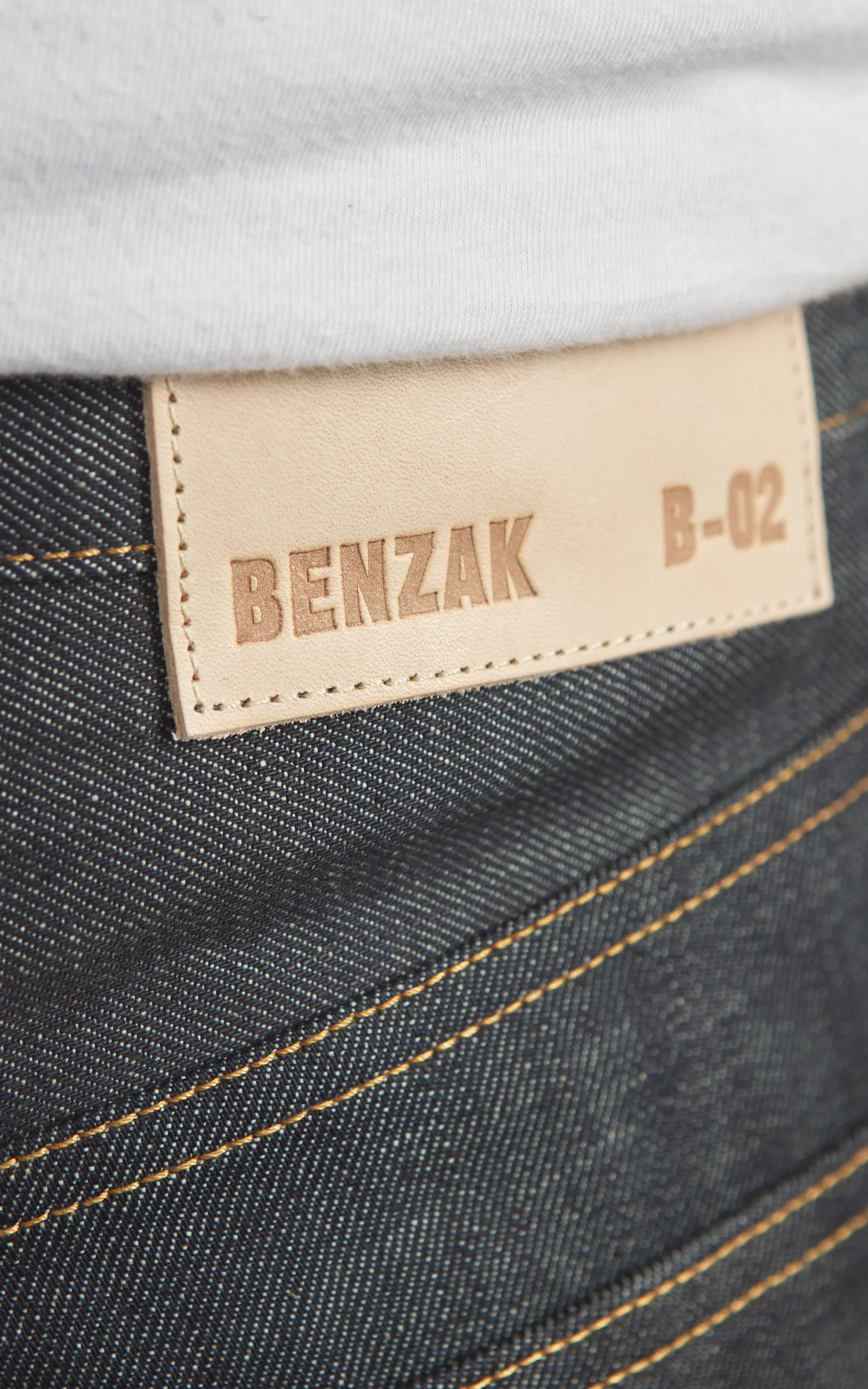Benzak B-02 Regular Straight Green Cast Selvedge Indigo 14oz - Image 15