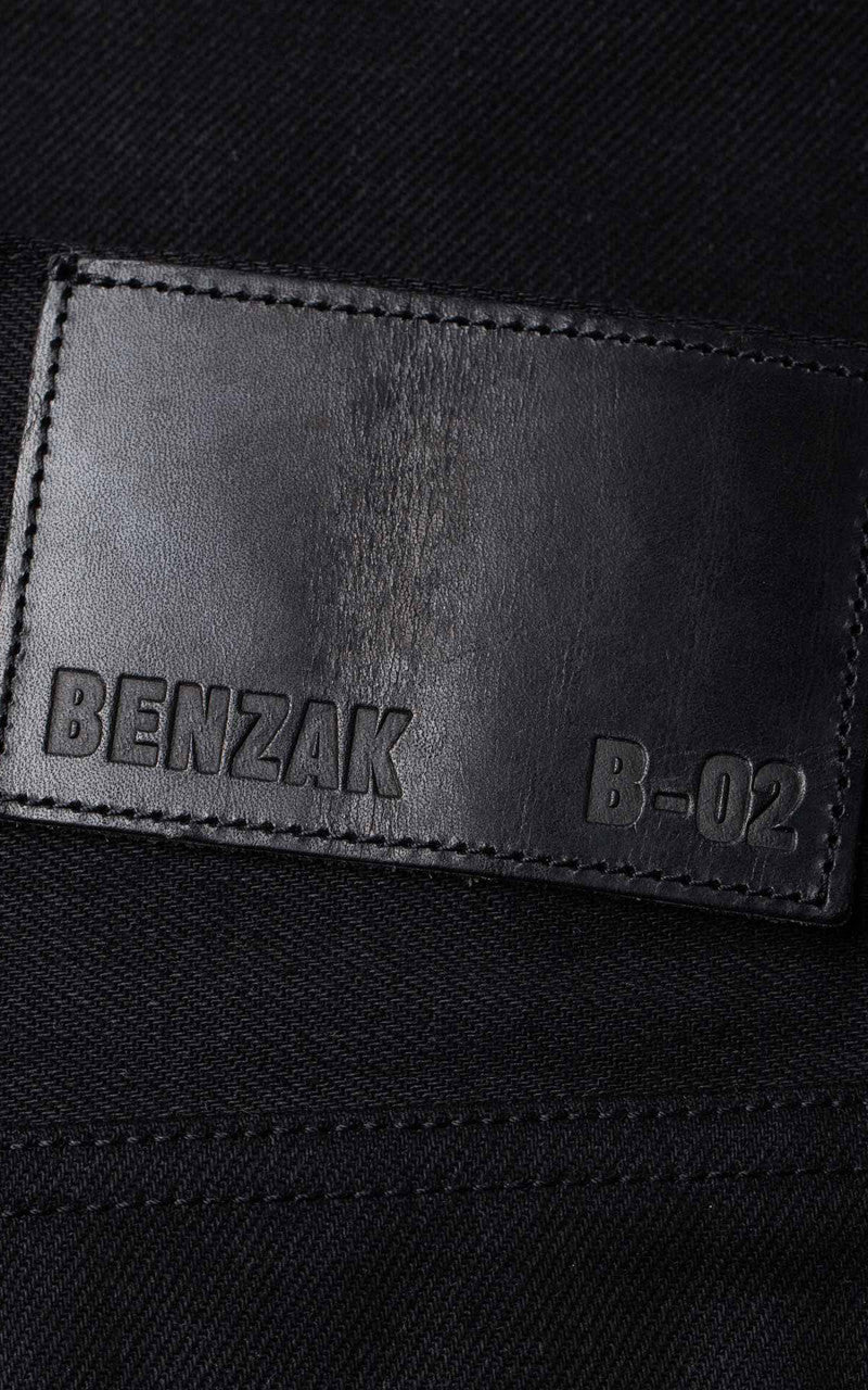 Benzak B-02 Straight Black Slub Selvedge Black 13oz - Image 5