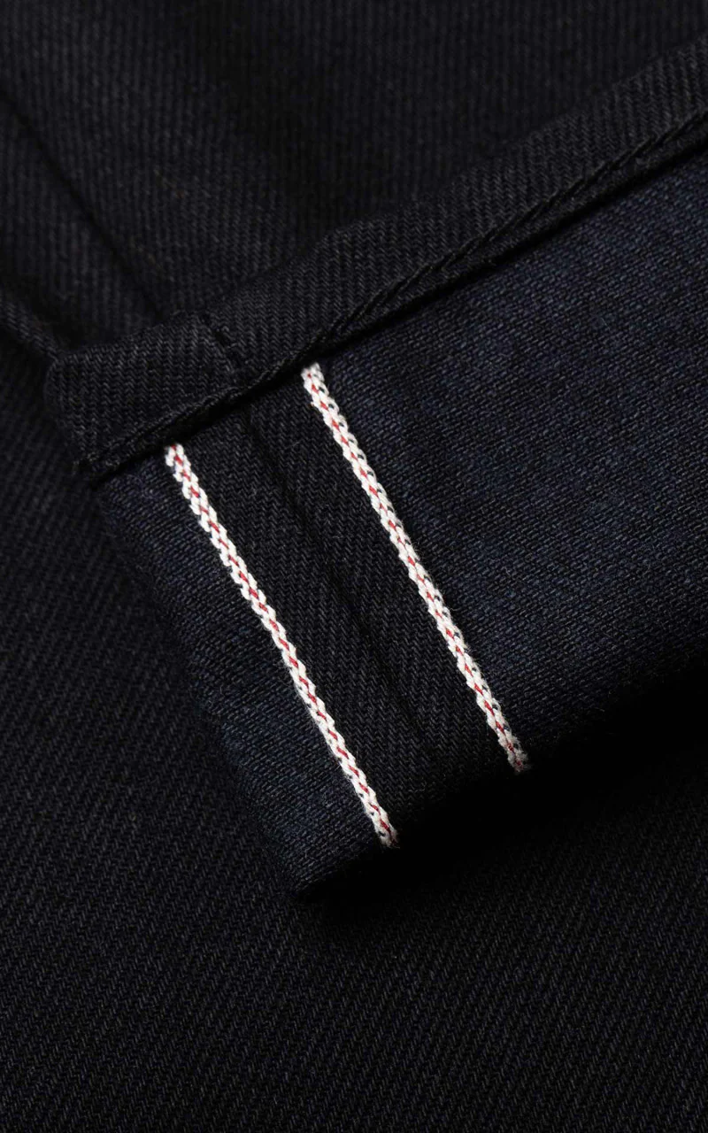 Benzak B-02 Straight Black Slub Selvedge Black 13oz - Image 6
