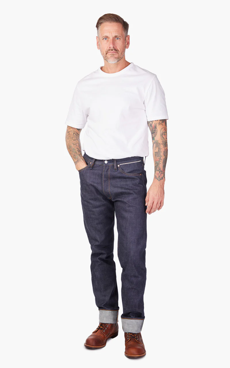 Benzak B-02 Straight Kojima Selvedge Indigo 15.5oz - Image 2