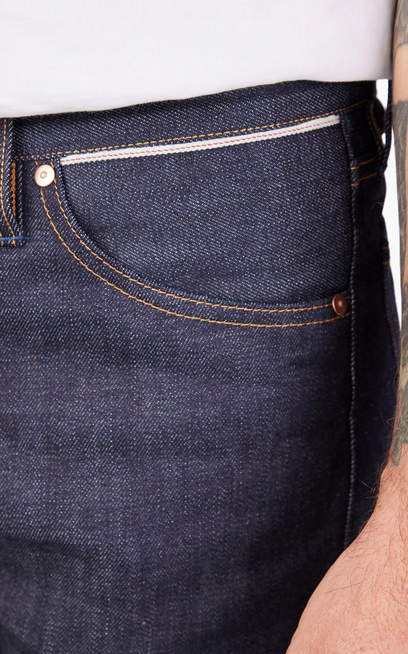 Benzak B-02 Straight Kojima Selvedge Indigo 15.5oz - Image 5