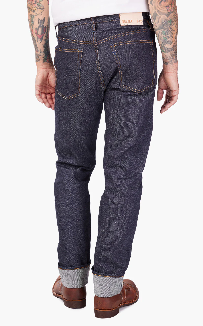 Benzak B-02 Straight Kojima Selvedge Indigo 15.5oz - Image 7
