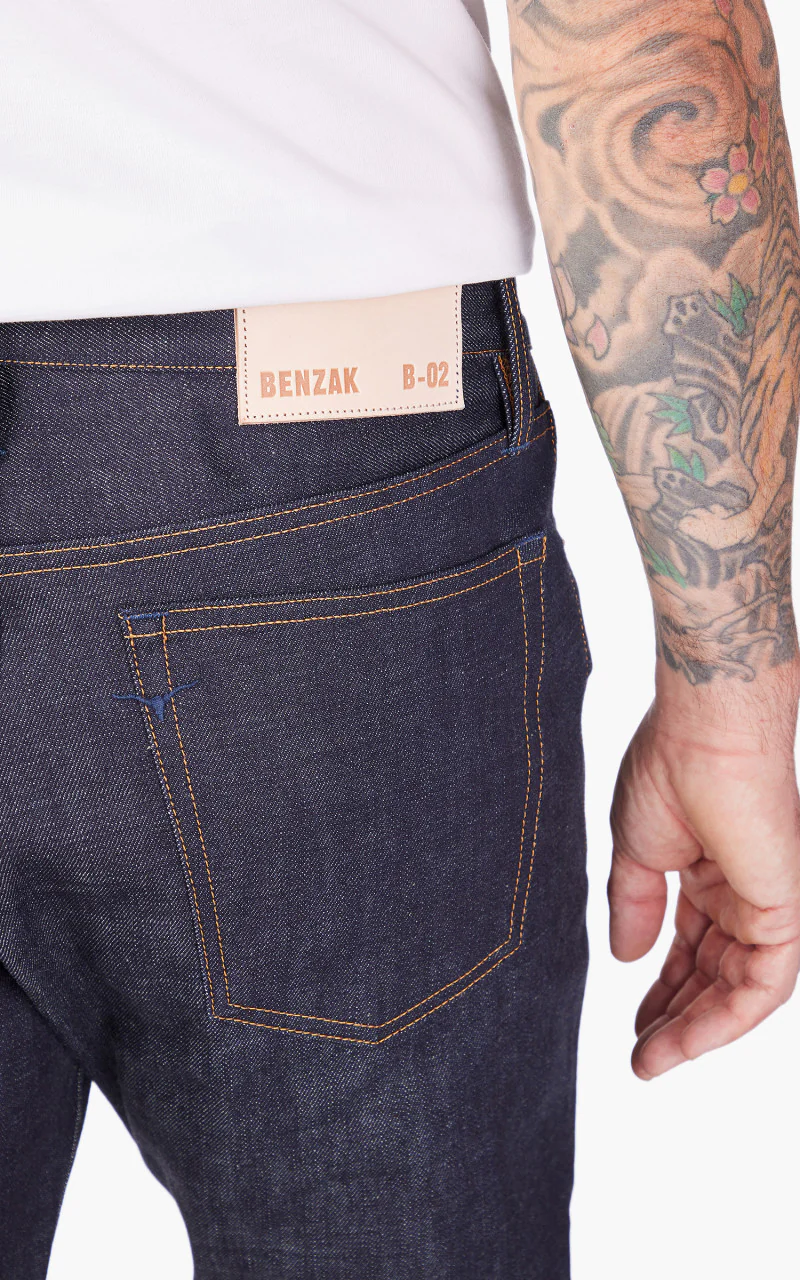 Benzak B-02 Straight Kojima Selvedge Indigo 15.5oz - Image 8