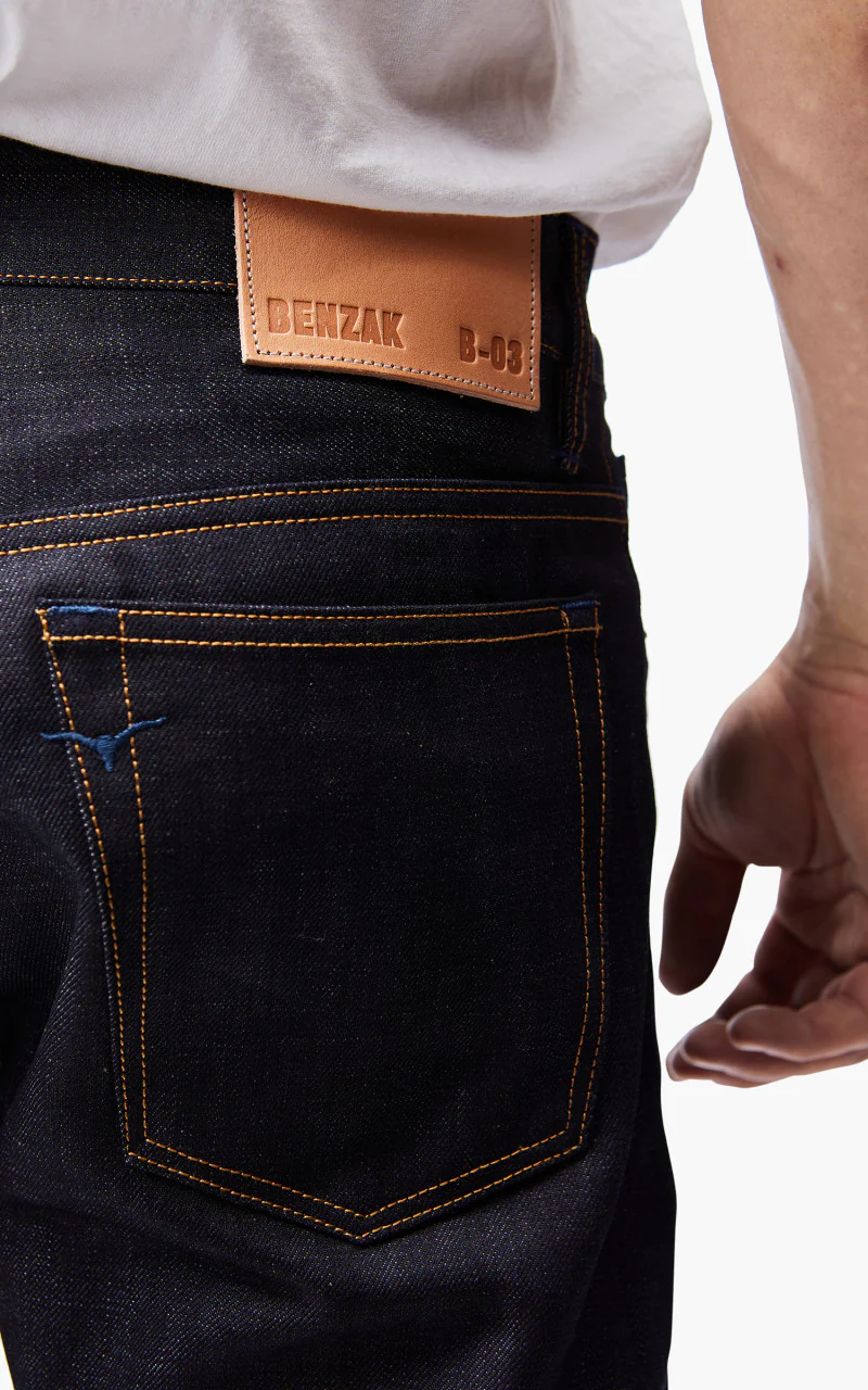 Benzak B-03 Tapered Brown Selvedge 13oz - Image 11
