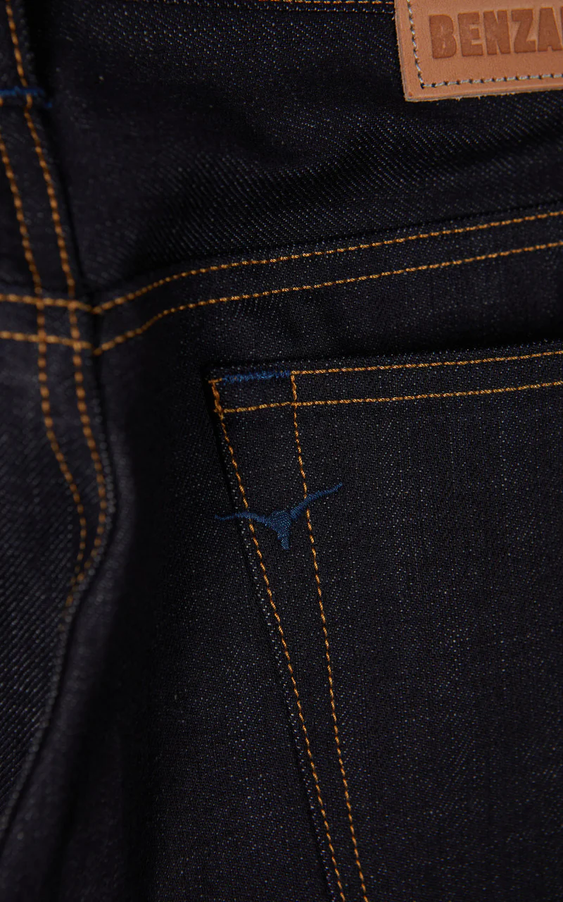 Benzak B-03 Tapered Brown Selvedge 13oz - Image 4