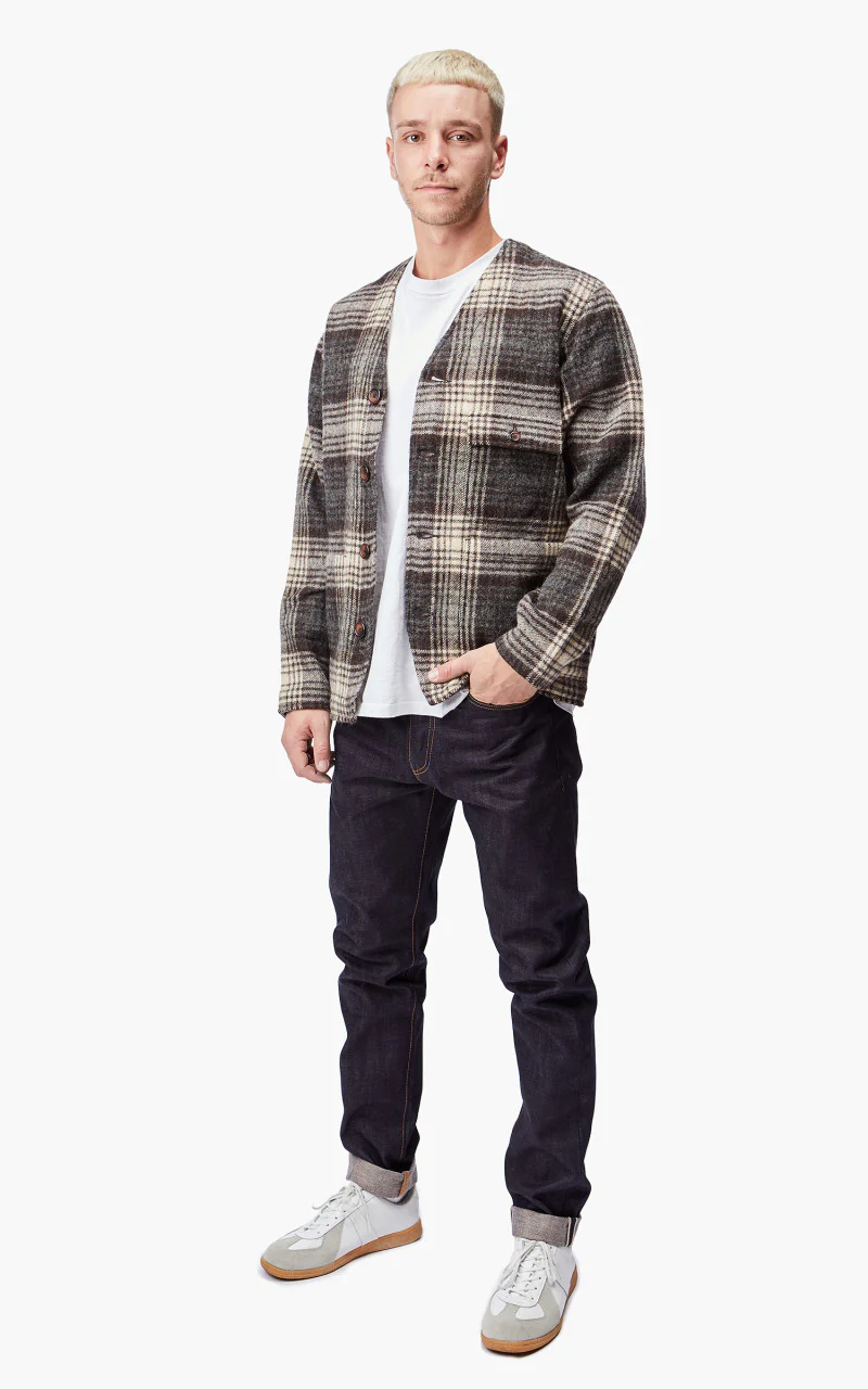 Benzak B-03 Tapered Brown Selvedge 13oz - Image 5