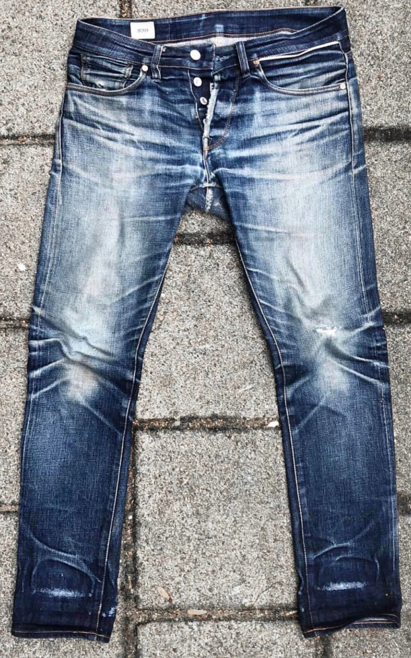 Benzak B-03 Tapered Kojima Selvedge Indigo 15.5oz - Image 10