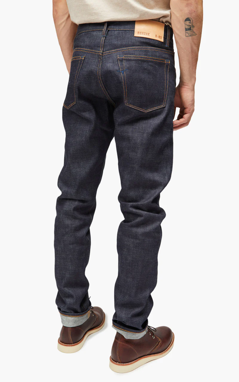Benzak B-03 Tapered Kojima Selvedge Indigo 15.5oz - Image 4