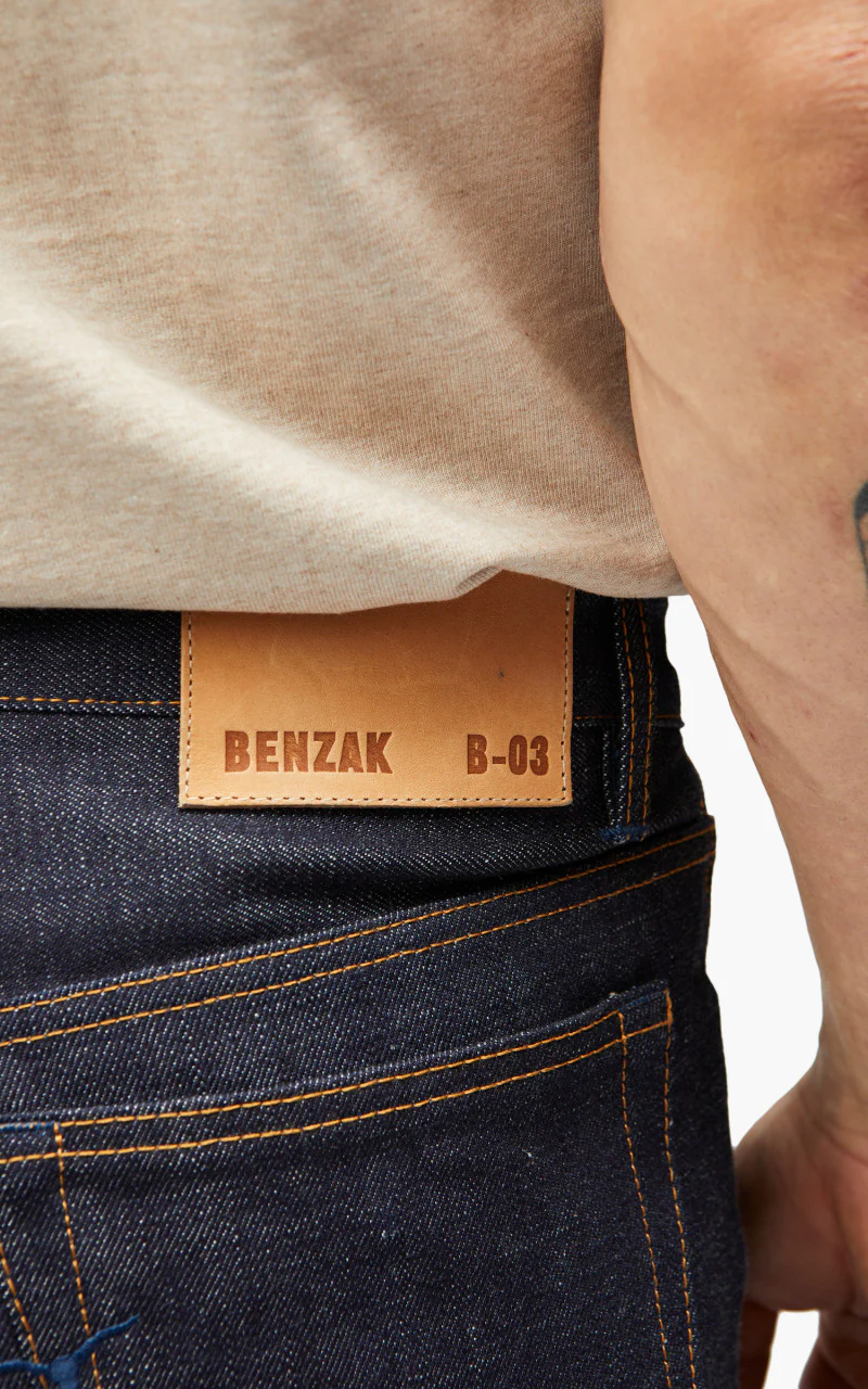 Benzak B-03 Tapered Kojima Selvedge Indigo 15.5oz - Image 6