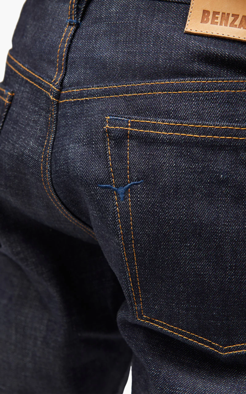 Benzak B-03 Tapered Kojima Selvedge Indigo 15.5oz - Image 8