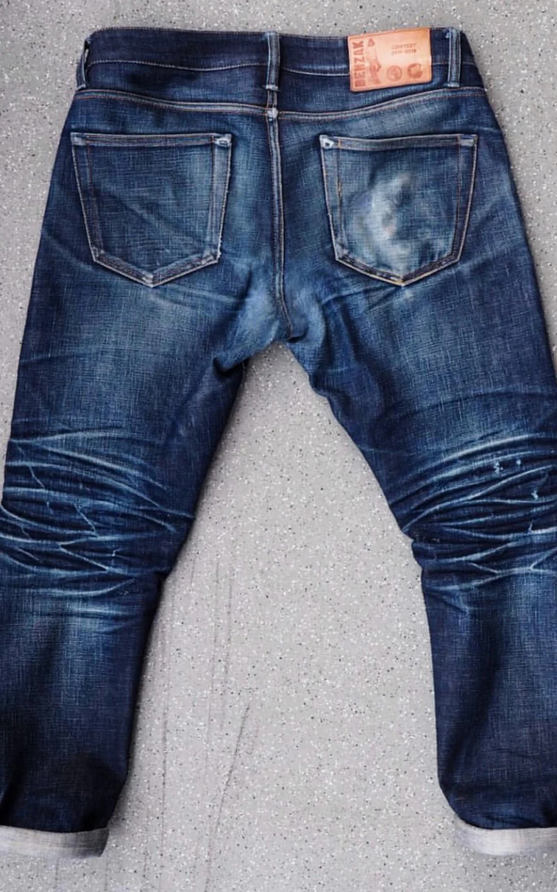 Benzak B-03 Tapered Kojima Selvedge Indigo 15.5oz - Image 9