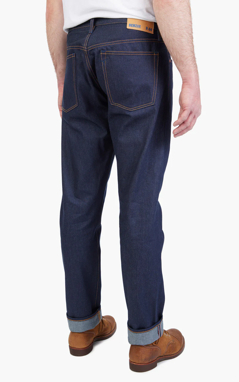 Benzak B-04 Relaxed Indigo Eco Selvedge 13oz - Image 3