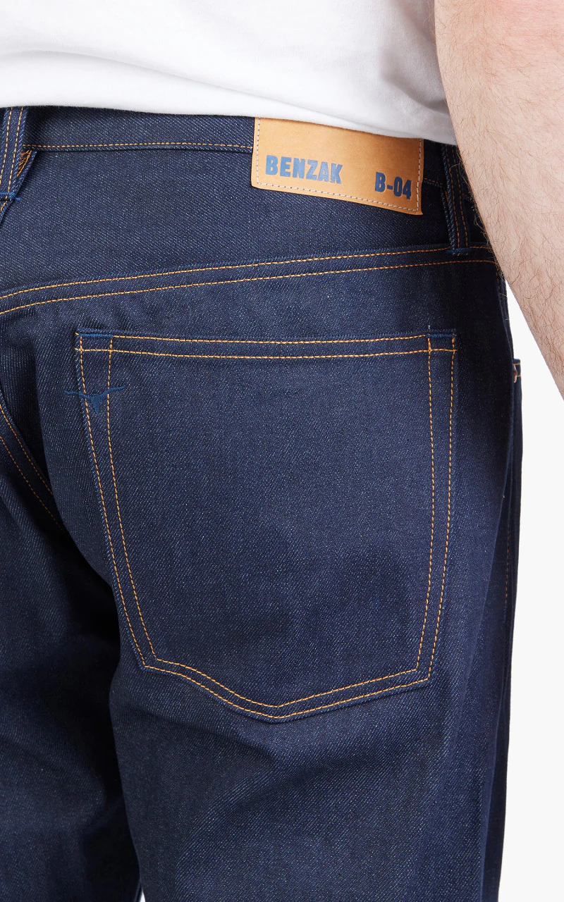 Benzak B-04 Relaxed Indigo Eco Selvedge 13oz - Image 4