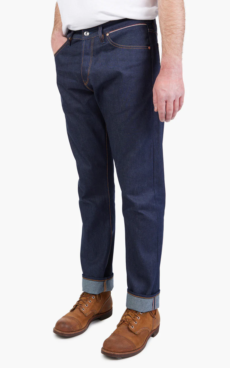Benzak B-04 Relaxed Indigo Eco Selvedge 13oz - Image 8
