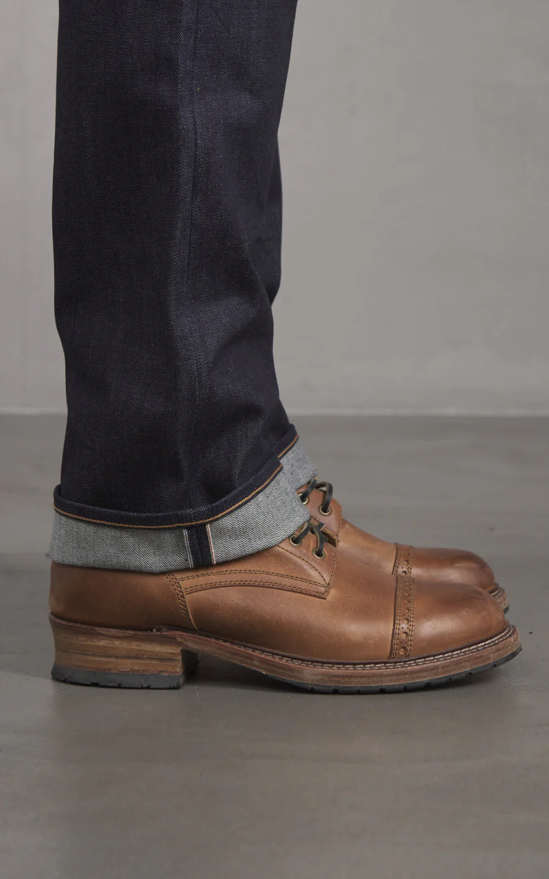 Benzak B-06 Slim Straight Special #2 Vintage Indigo Selvedge Indigo 15oz - Image 10