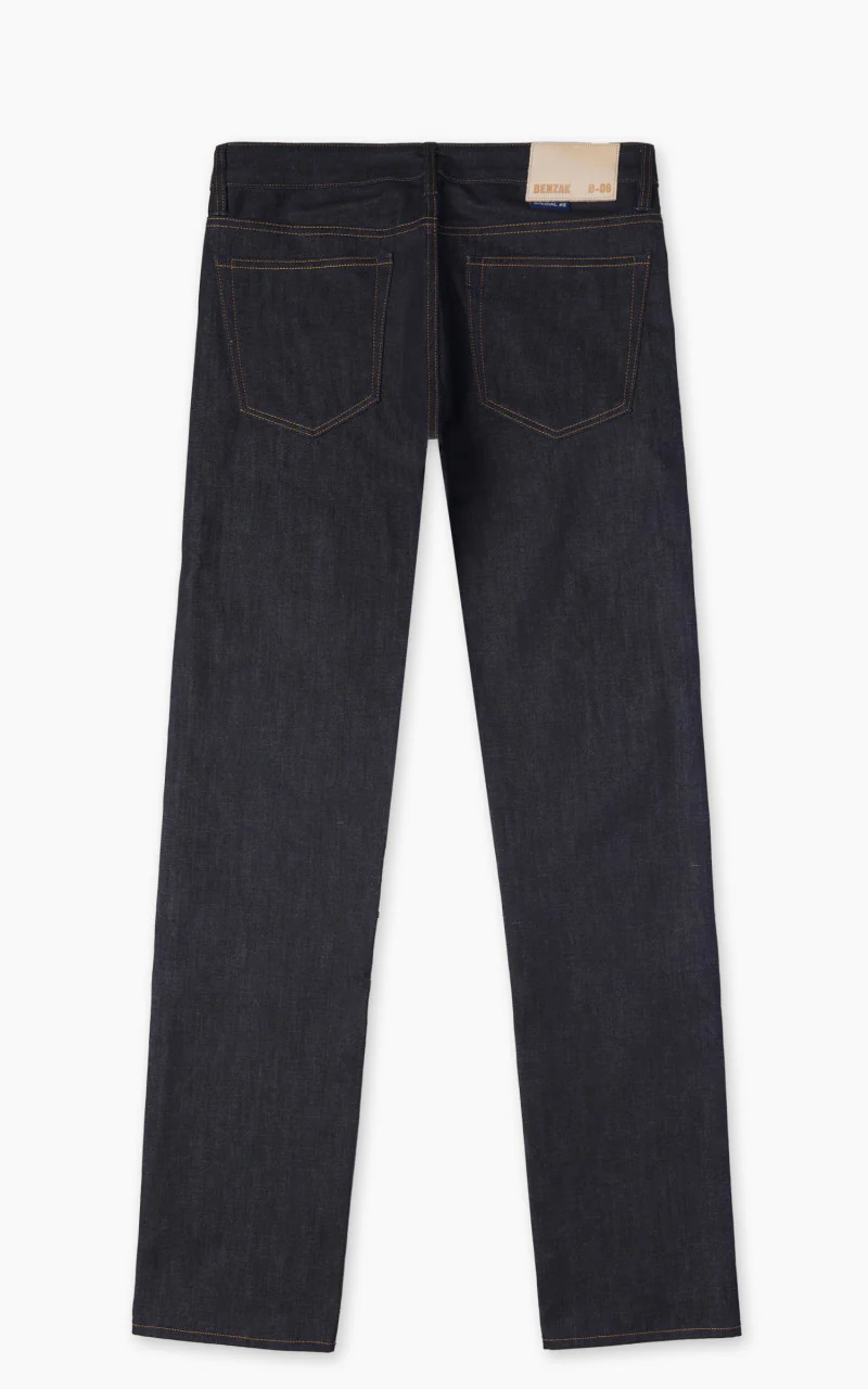 Benzak B-06 Slim Straight Special #2 Vintage Indigo Selvedge Indigo 15oz - Image 4