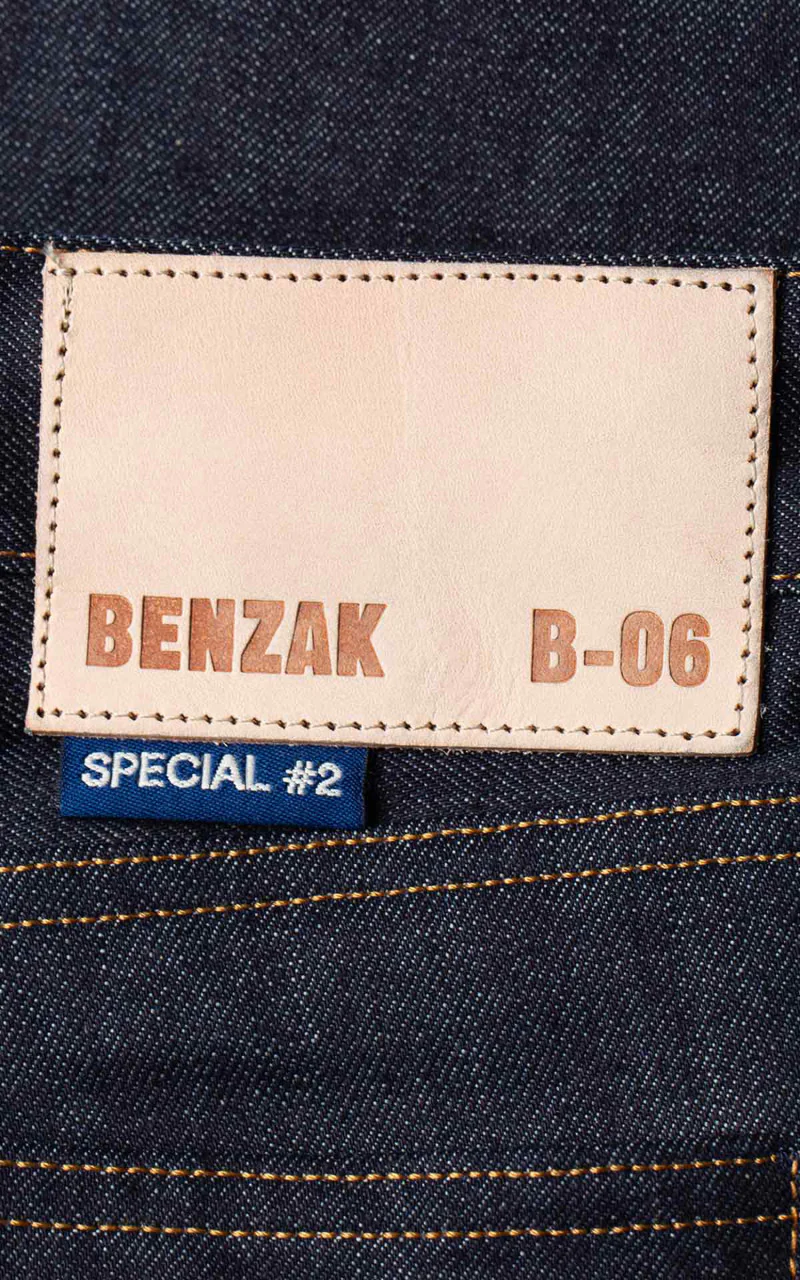 Benzak B-06 Slim Straight Special #2 Vintage Indigo Selvedge Indigo 15oz - Image 5