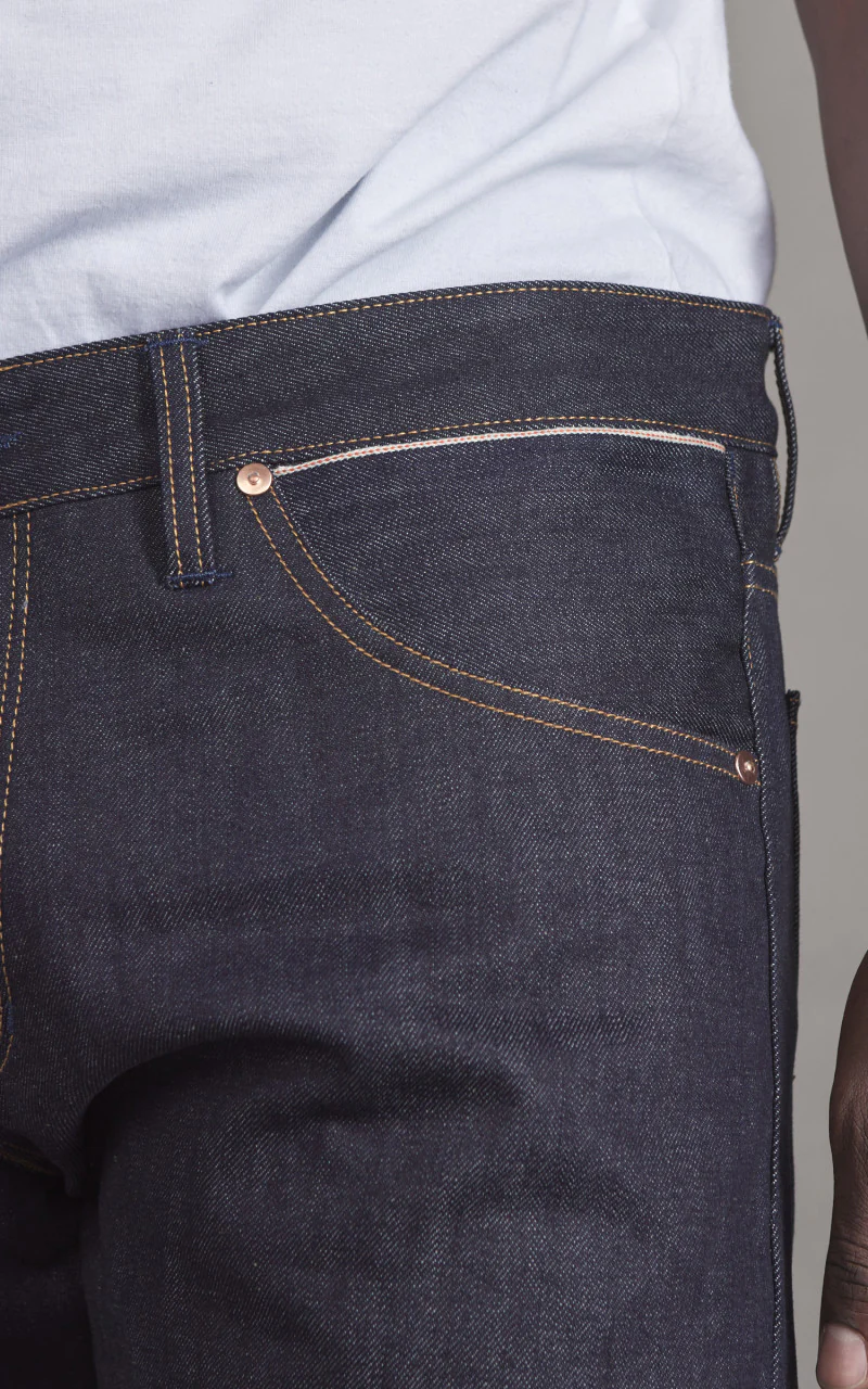 Benzak B-06 Slim Straight Special #2 Vintage Indigo Selvedge Indigo 15oz - Image 8