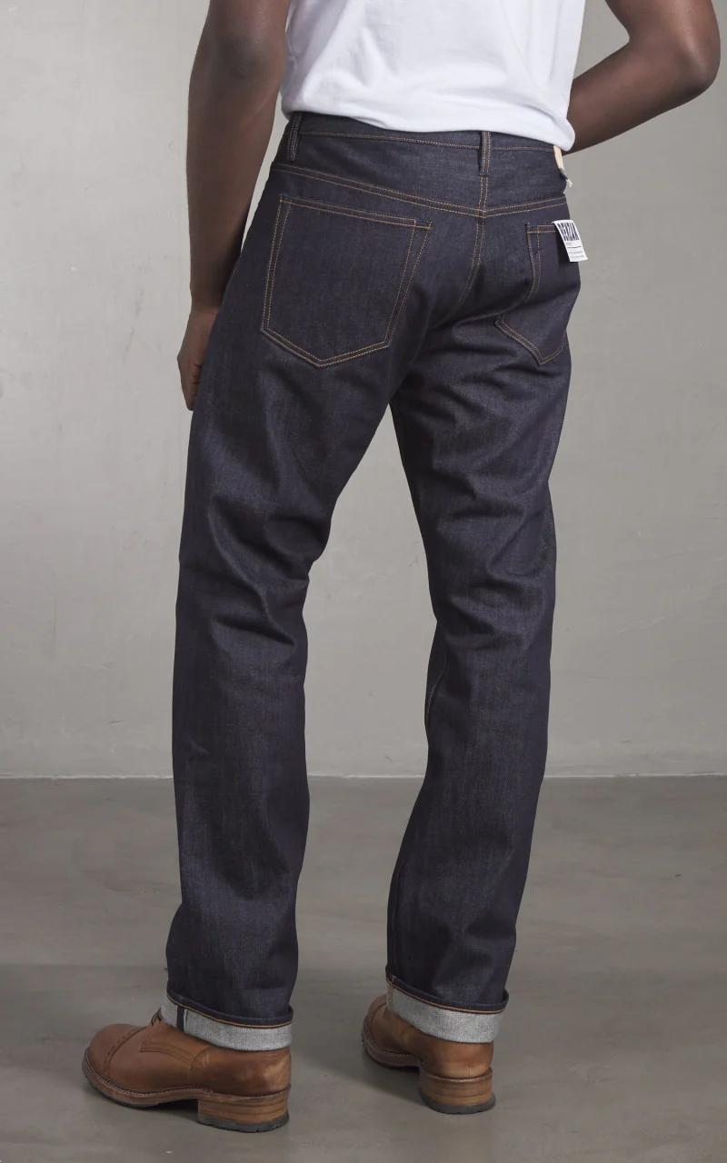 Benzak B-06 Slim Straight Special #2 Vintage Indigo Selvedge Indigo 15oz - Image 9