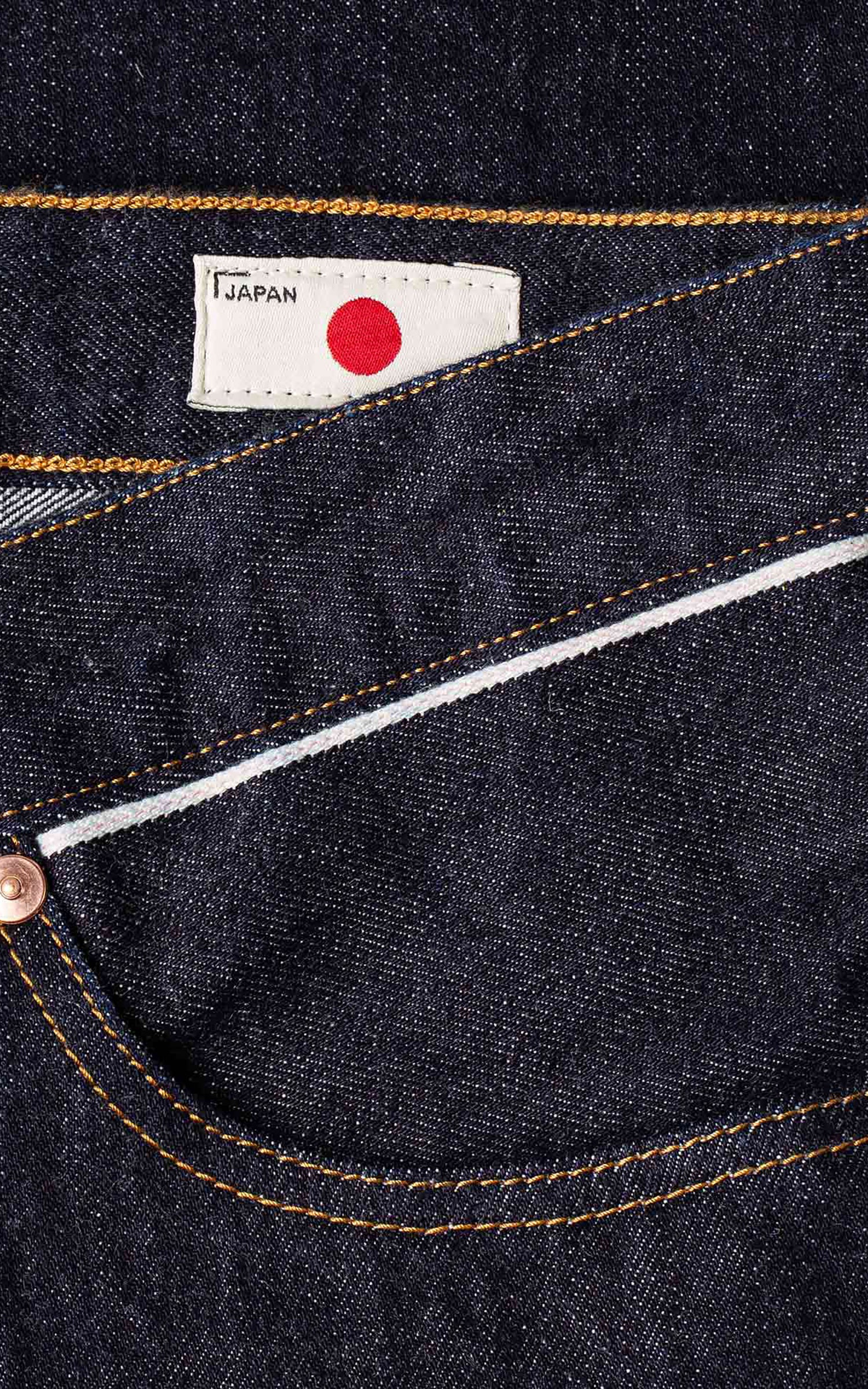 Benzak B-07 Relaxed Straight Forties Era Selvedge Indigo 14oz - Image 10