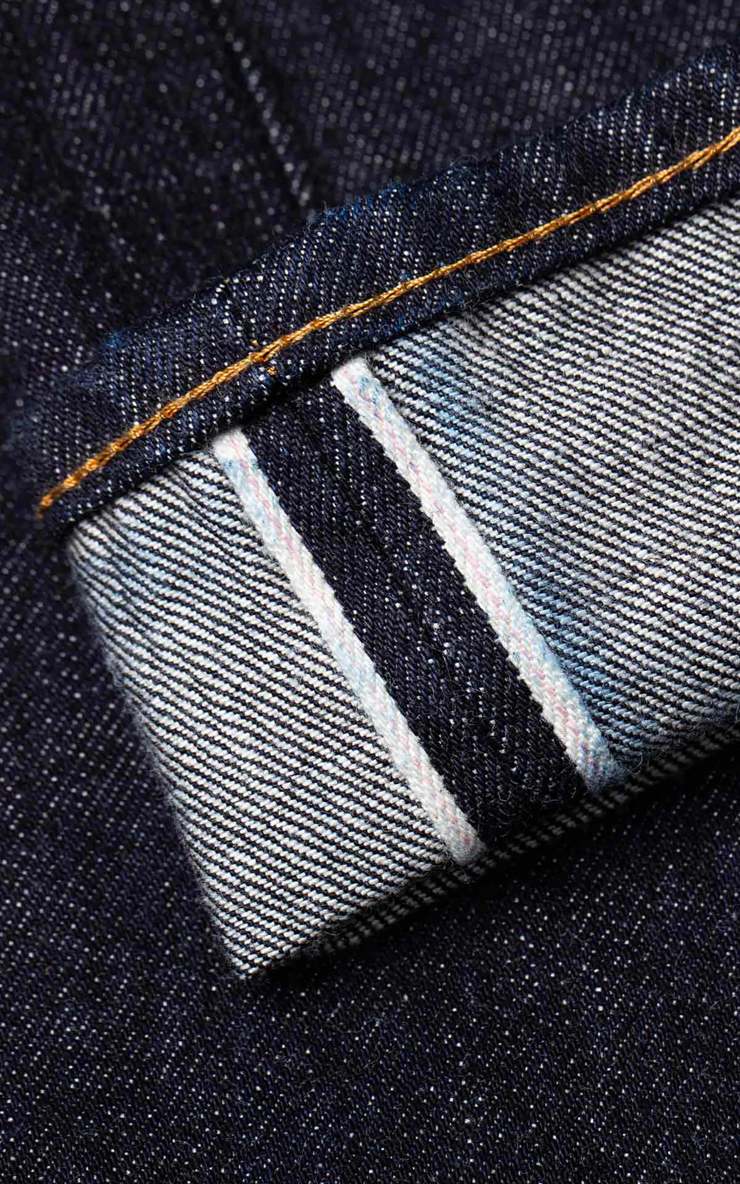 Benzak B-07 Relaxed Straight Forties Era Selvedge Indigo 14oz - Image 7