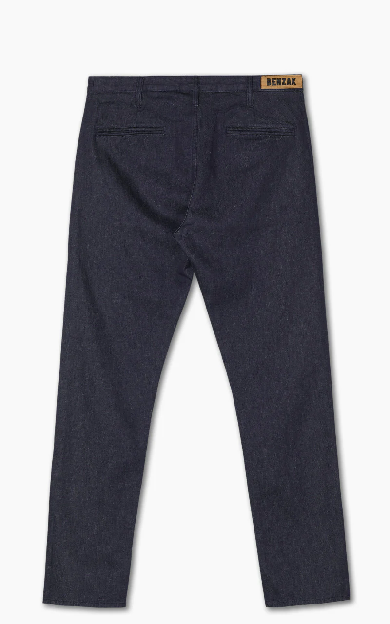 Benzak BC-01 Tapered Chino 11.5oz Stay-Blue Hemp Selvedge - Image 2