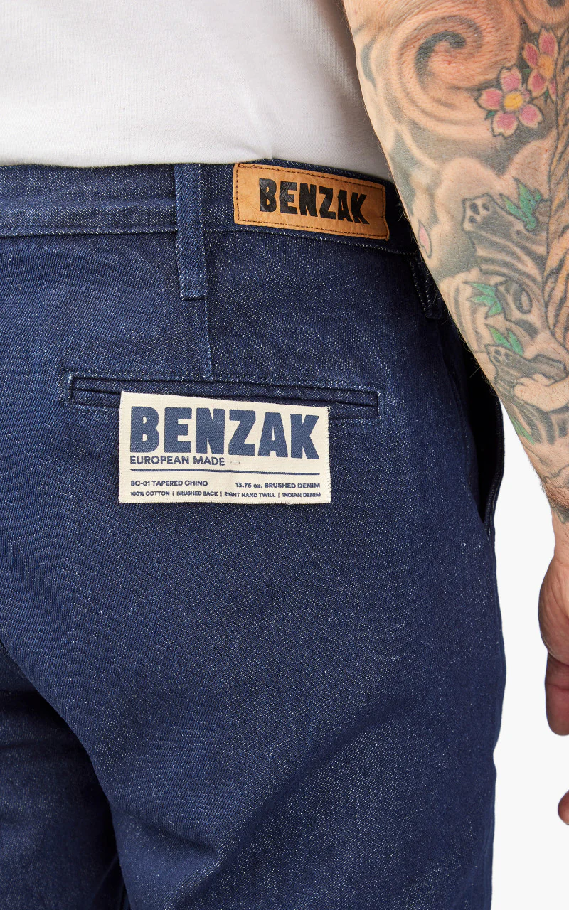 Benzak BC-01 Tapered Chino Brushed Denim 13.75oz - Image 7