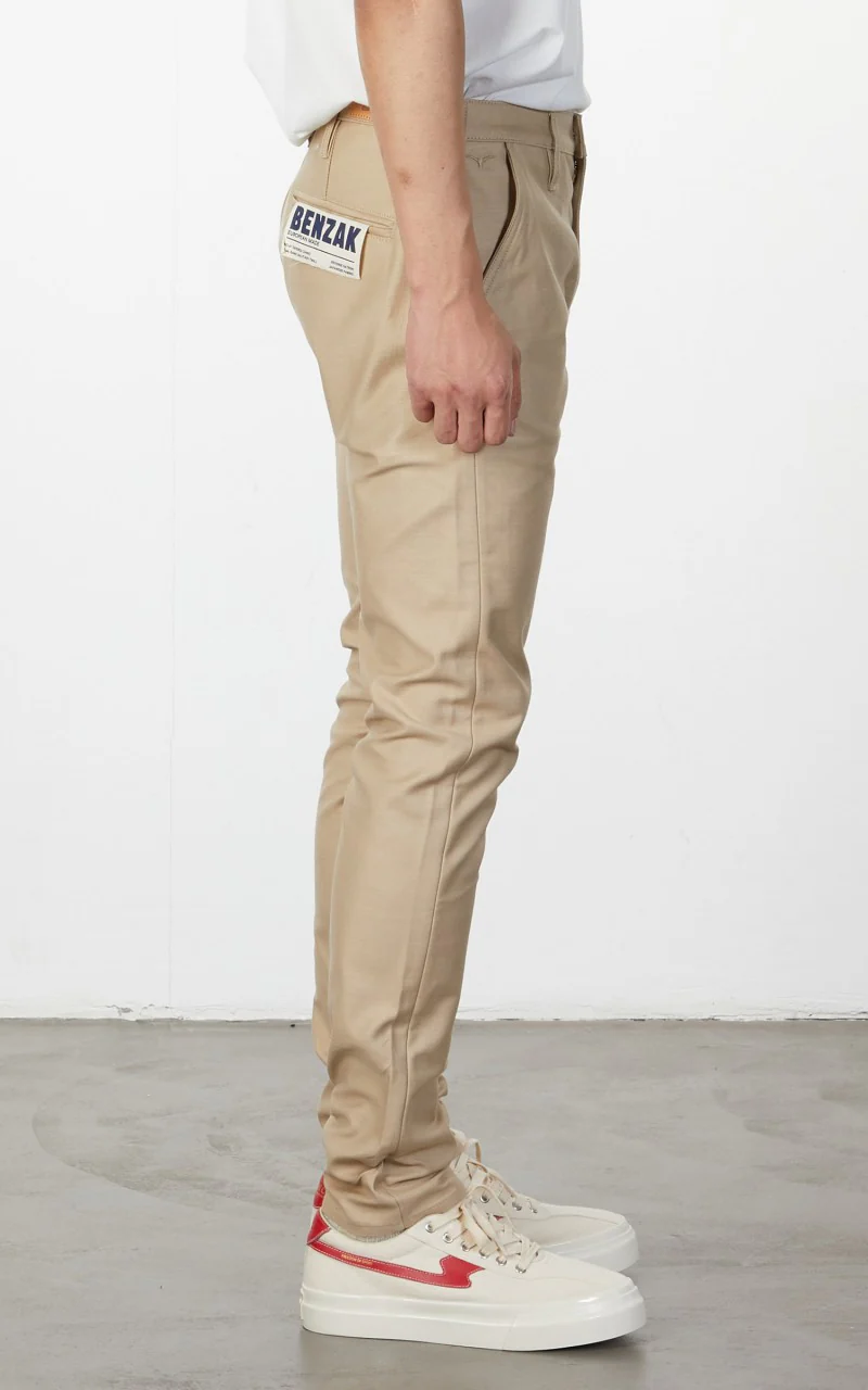 Benzak BC-01 Tapered Chino Military Twill Sand - Image 5