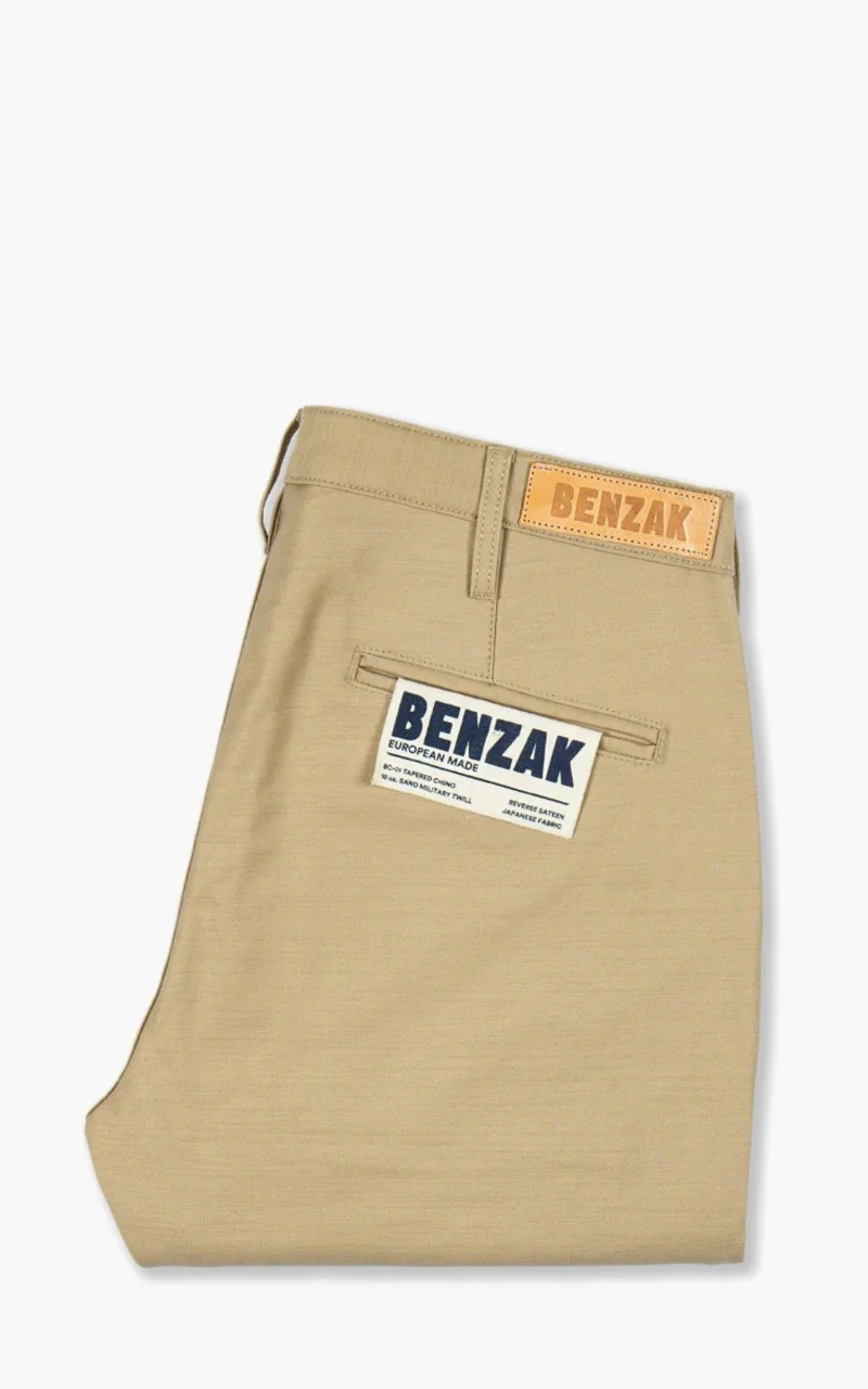 Benzak BC-01 Tapered Chino Military Twill Sand - Image 8