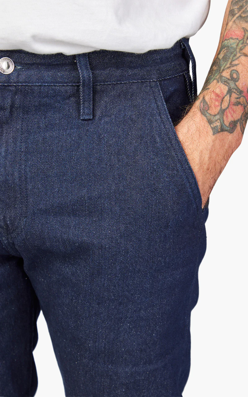 Benzak BC-03 Straight Chino Brushed Denim 13.75oz - Image 5