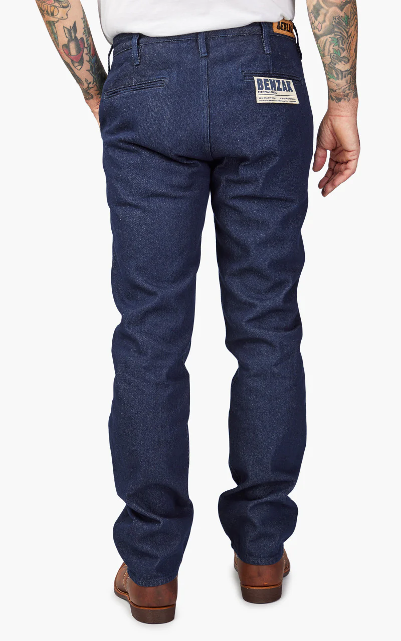 Benzak BC-03 Straight Chino Brushed Denim 13.75oz - Image 6