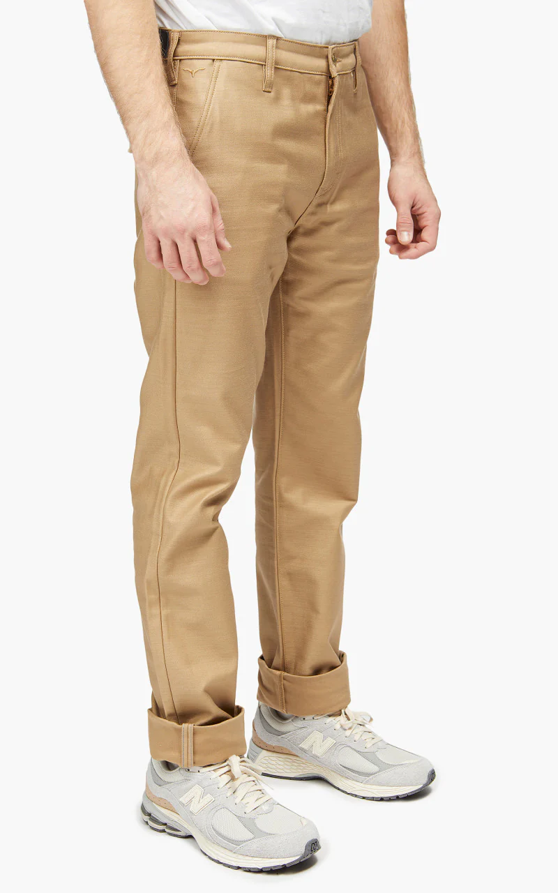 Benzak BC-03 Straight Chino Military Twill Golden Brown - Image 4