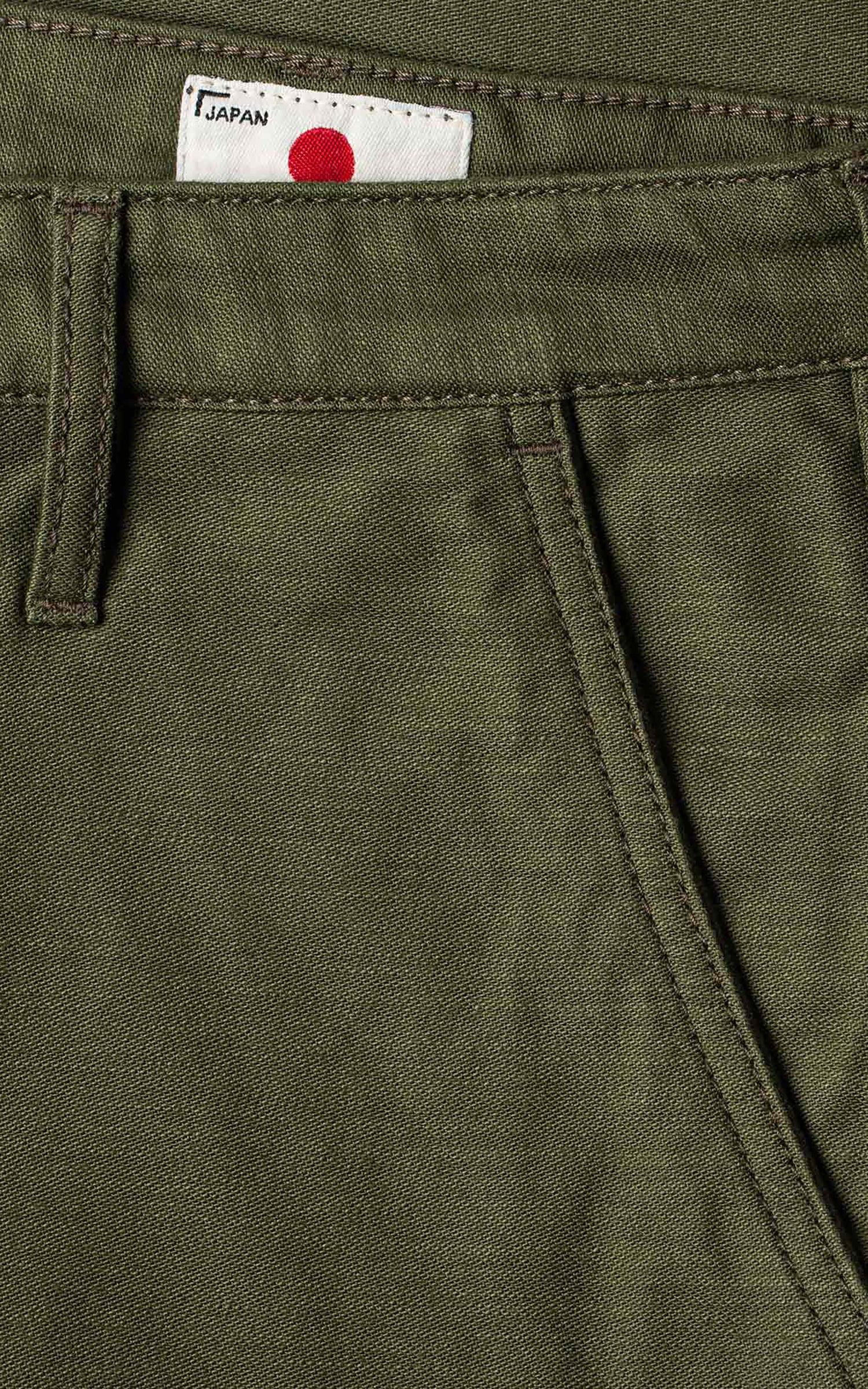 Benzak BC-03 Straight Chino Military Twill Olive Drab - Image 11