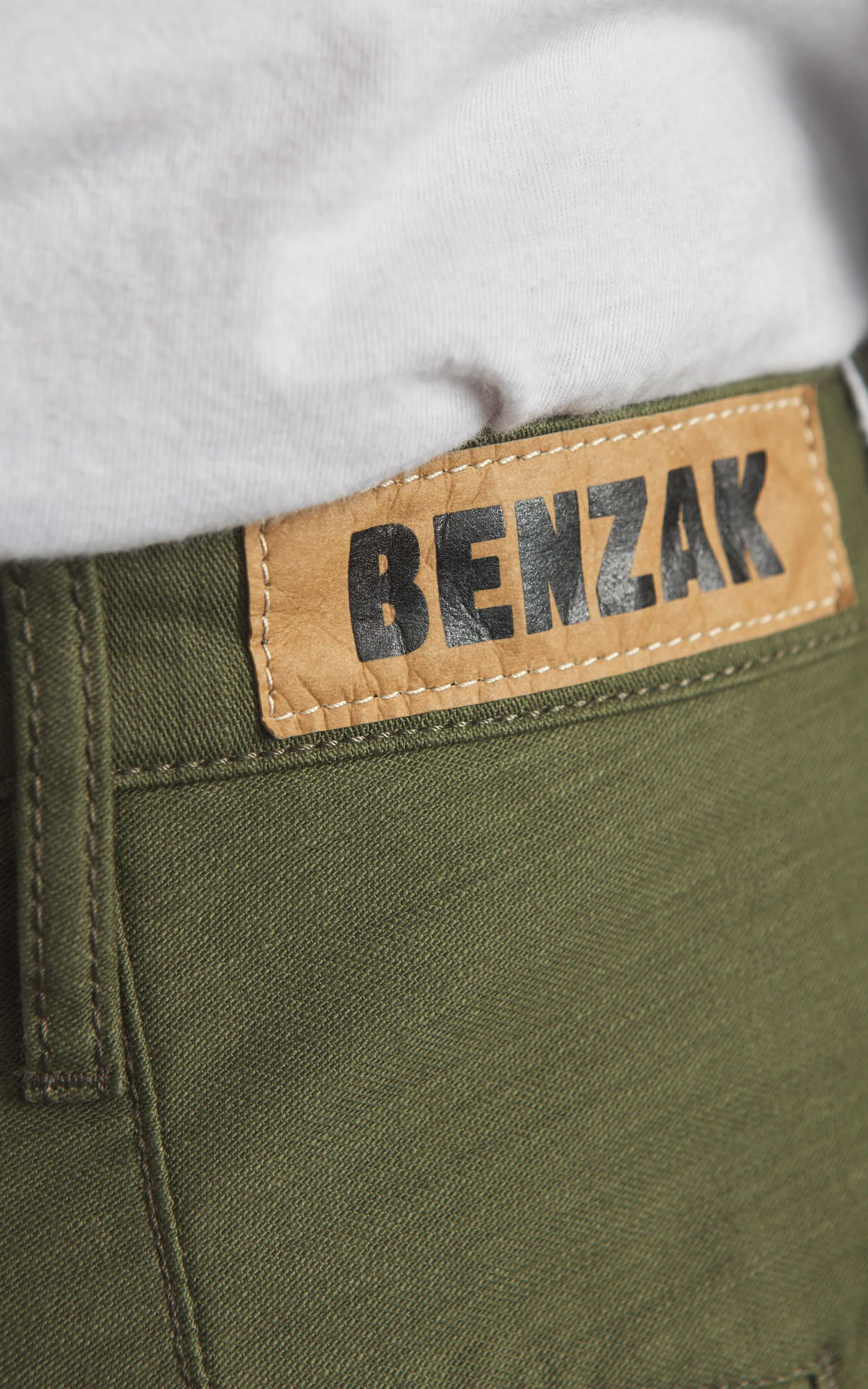 Benzak BC-03 Straight Chino Military Twill Olive Drab - Image 16