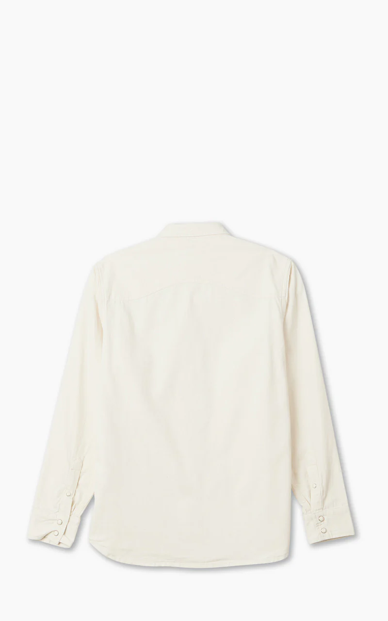 Benzak BCS-01 Western Shirt Ecru Denim 6oz - Image 3