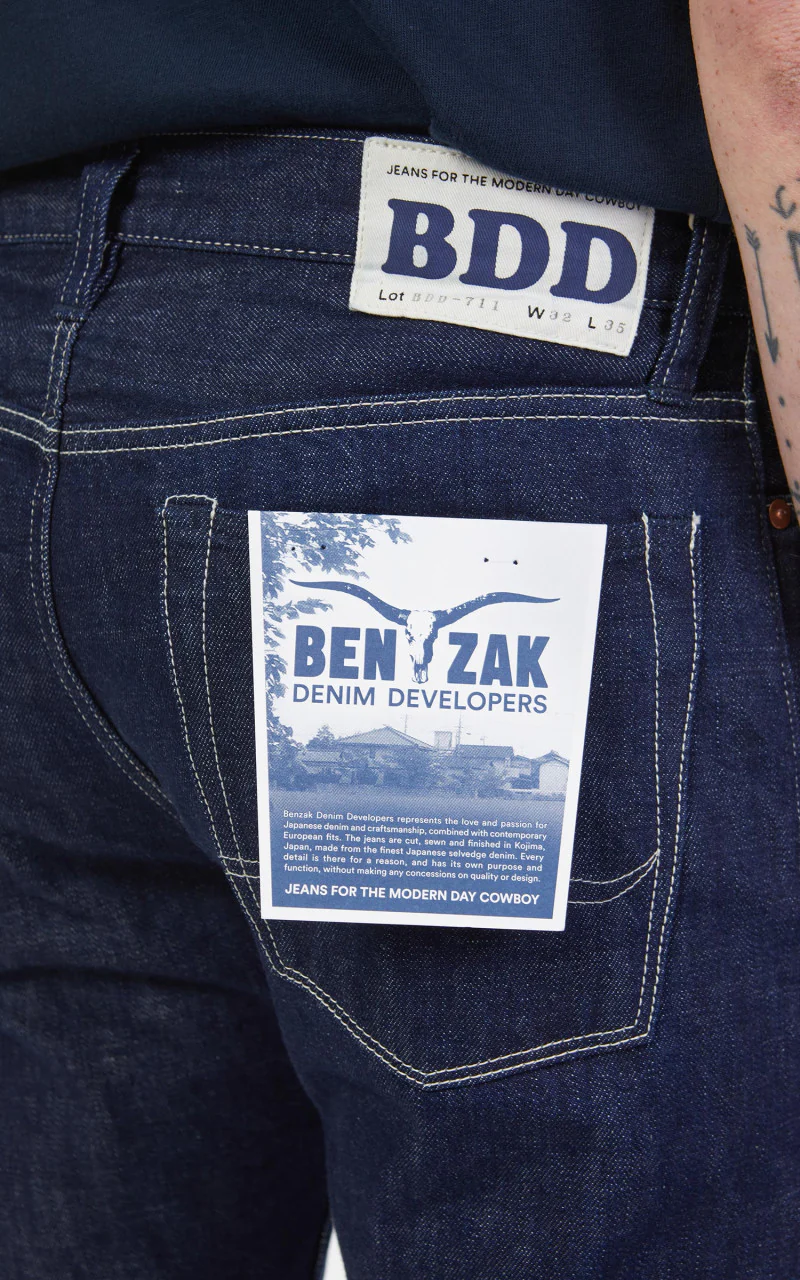 Benzak BDD-711 US Cotton RHT Vintage Indigo 11oz - Image 7