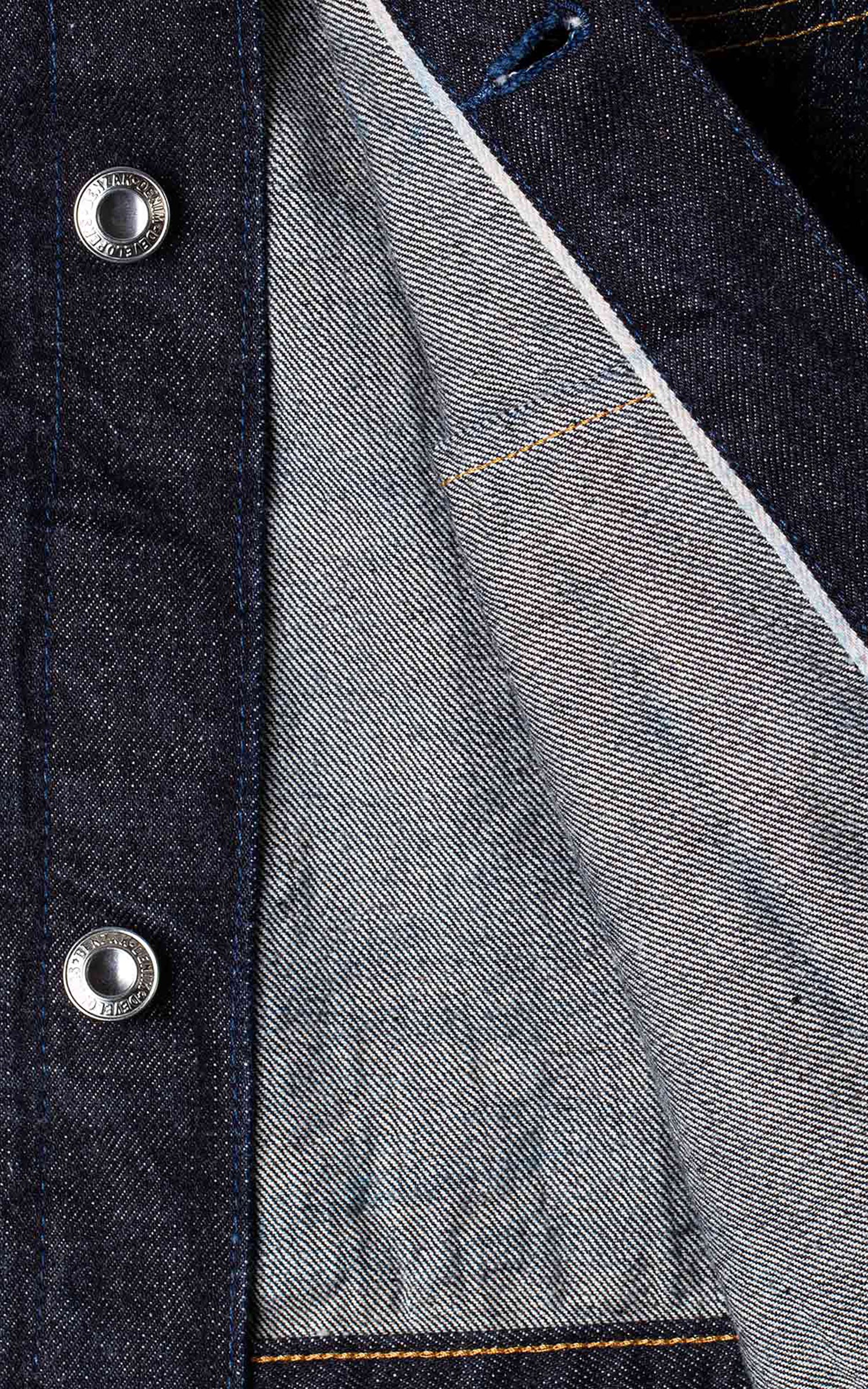 Benzak BDJ-05 Trucker Jacket Forties Era Selvedge Indigo 14oz - Image 10