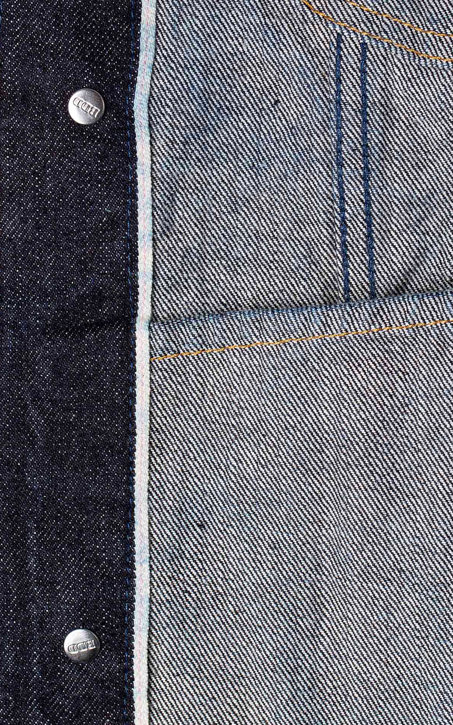 Benzak BDJ-05 Trucker Jacket Forties Era Selvedge Indigo 14oz - Image 11