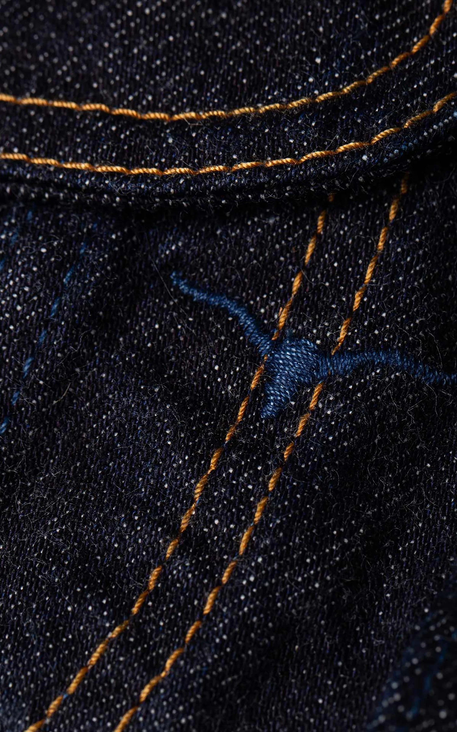 Benzak BDJ-05 Trucker Jacket Forties Era Selvedge Indigo 14oz - Image 8