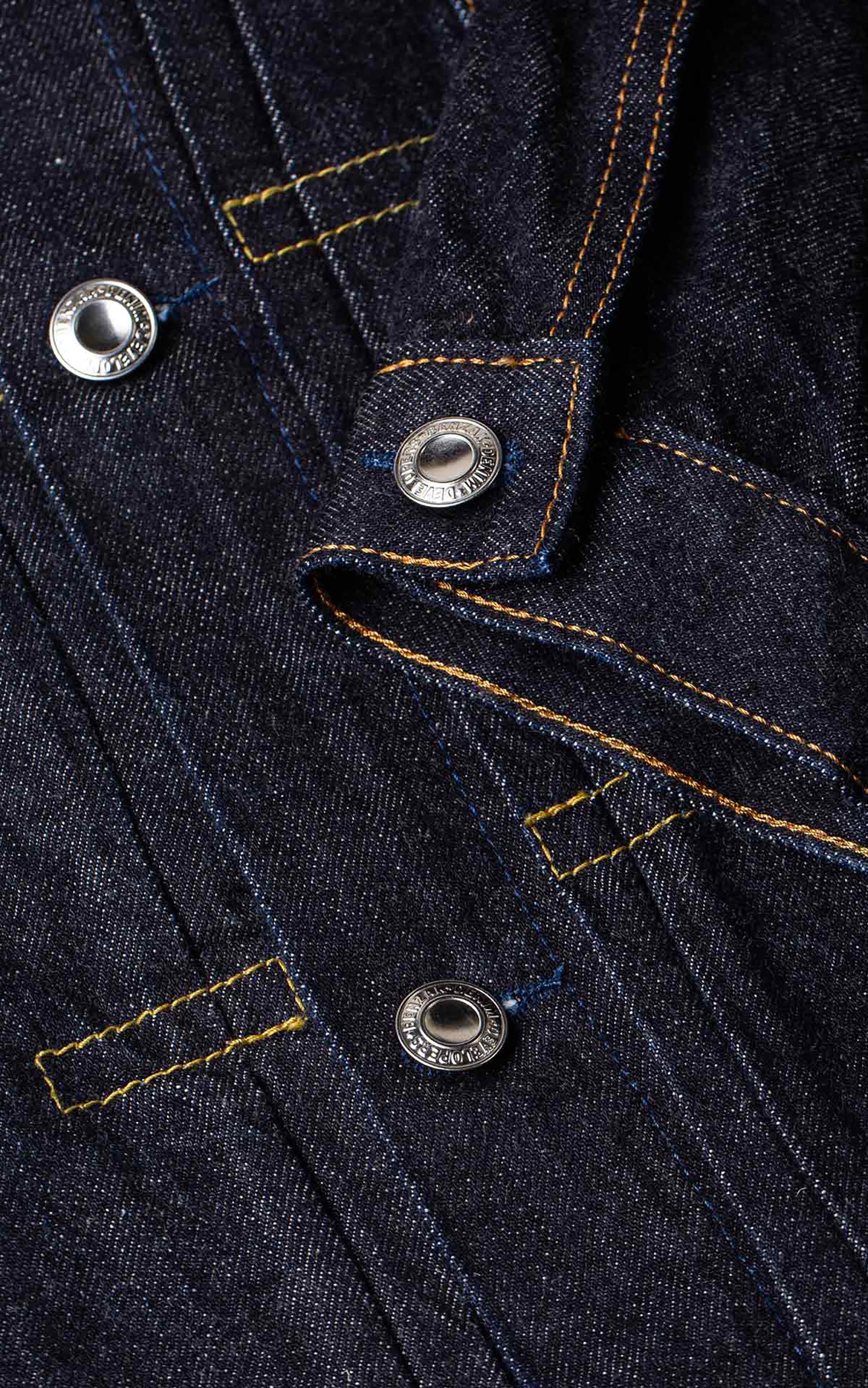 Benzak BDJ-T2 Type II Jacket Forties Era Selvedge Indigo 14oz - Image 14