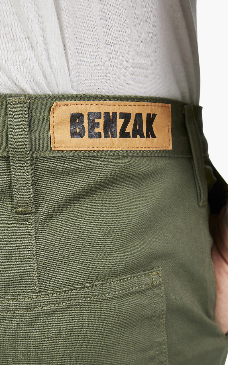 Benzak BP-06 Scout Pants Sateen Military Olive Green - Image 7