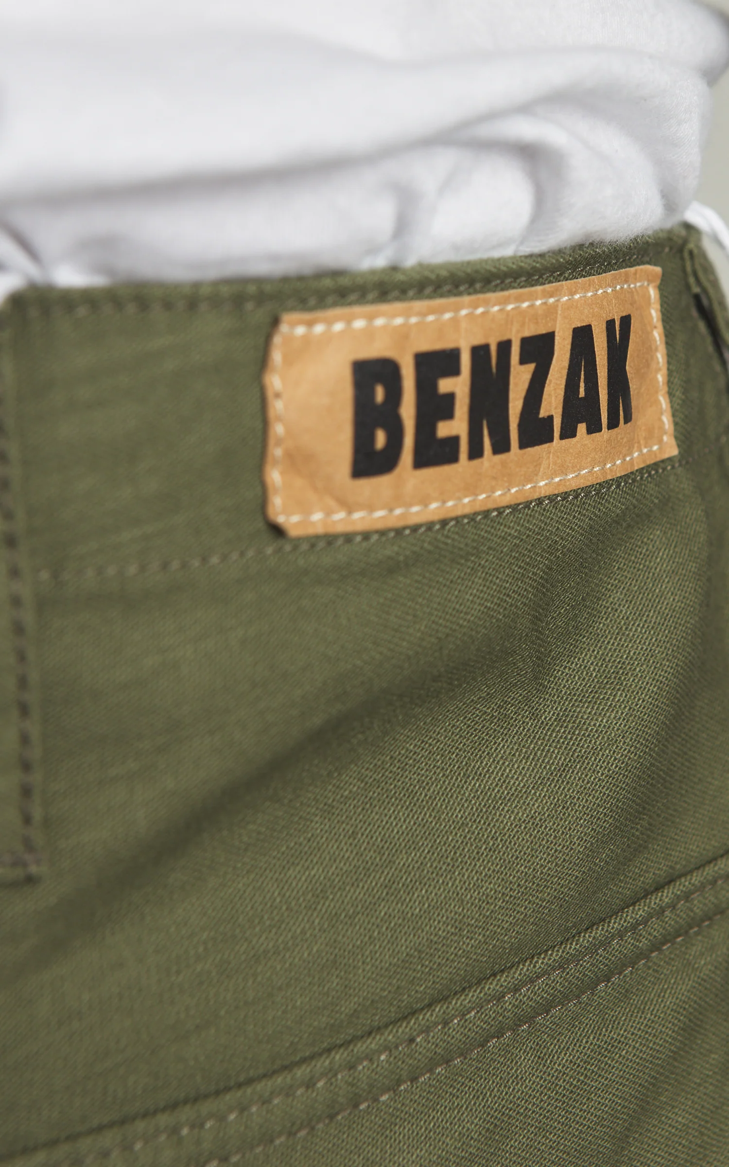 Benzak BP-07 Loose Fatigue Pants Military Twill Olive Drab - Image 17