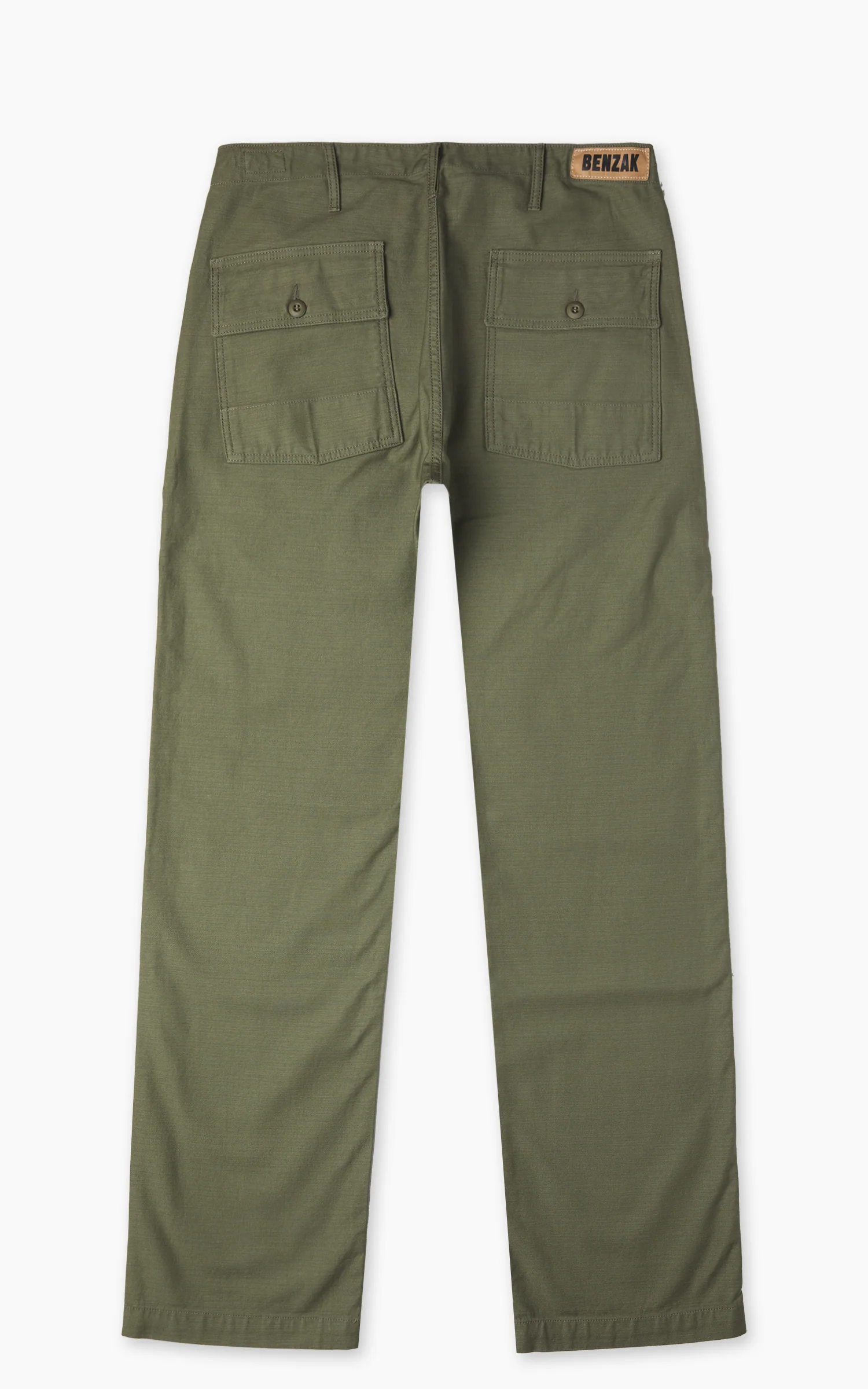 Benzak BP-07 Loose Fatigue Pants Military Twill Olive Drab - Image 3