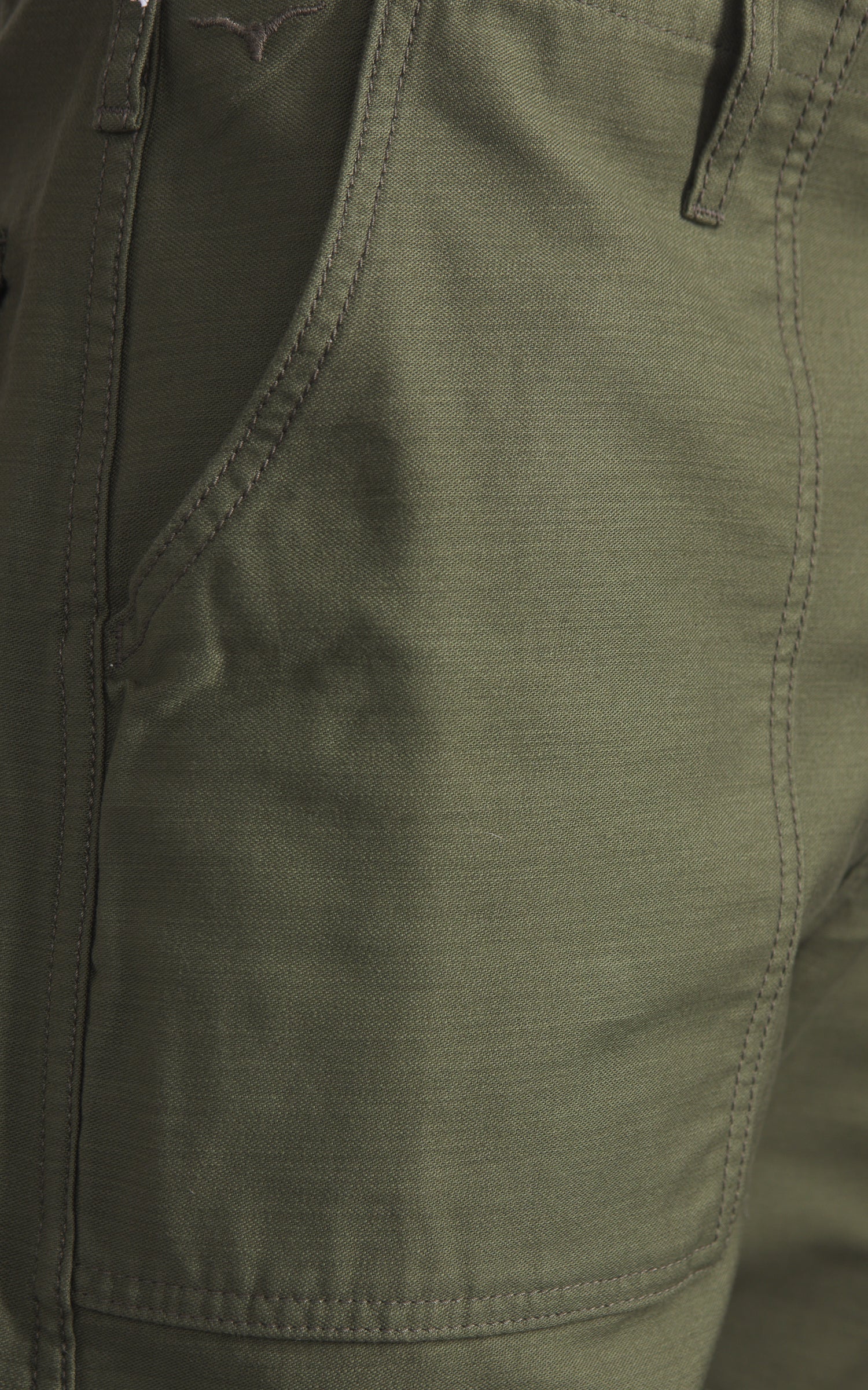 Benzak BP-07 Loose Fatigue Pants Military Twill Olive Drab - Image 7