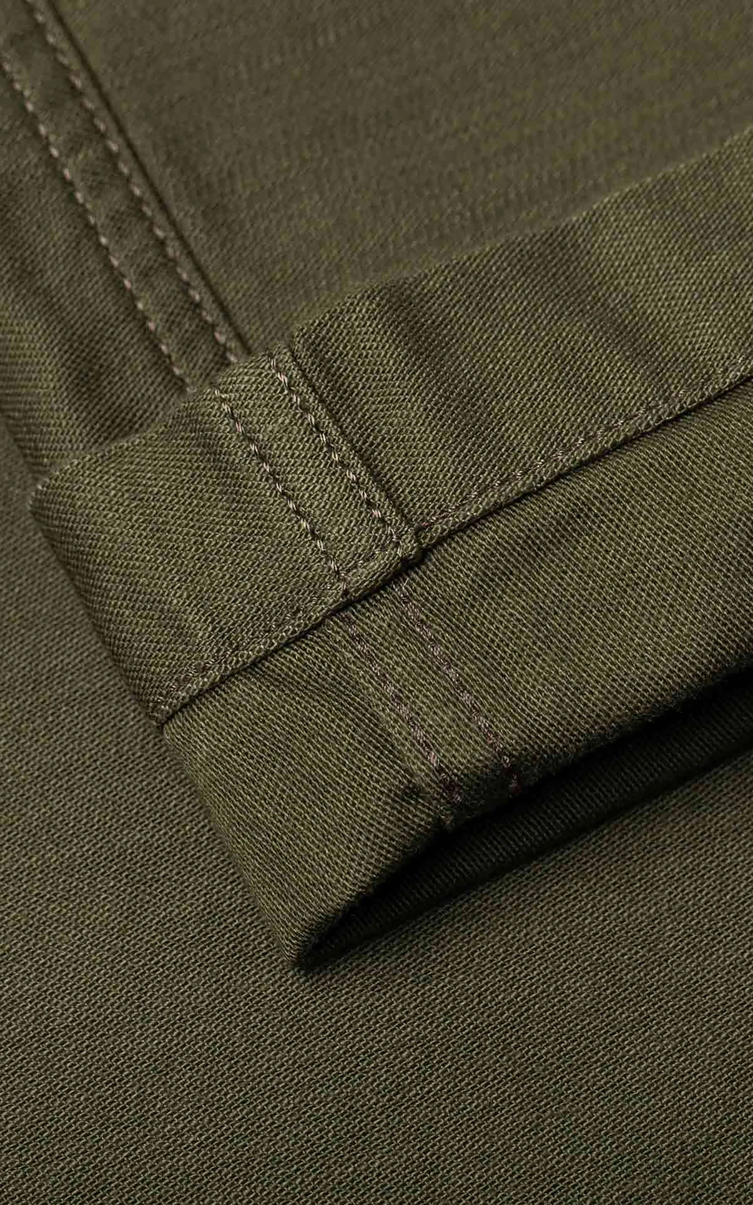 Benzak BP-07 Loose Fatigue Pants Military Twill Olive Drab - Image 8