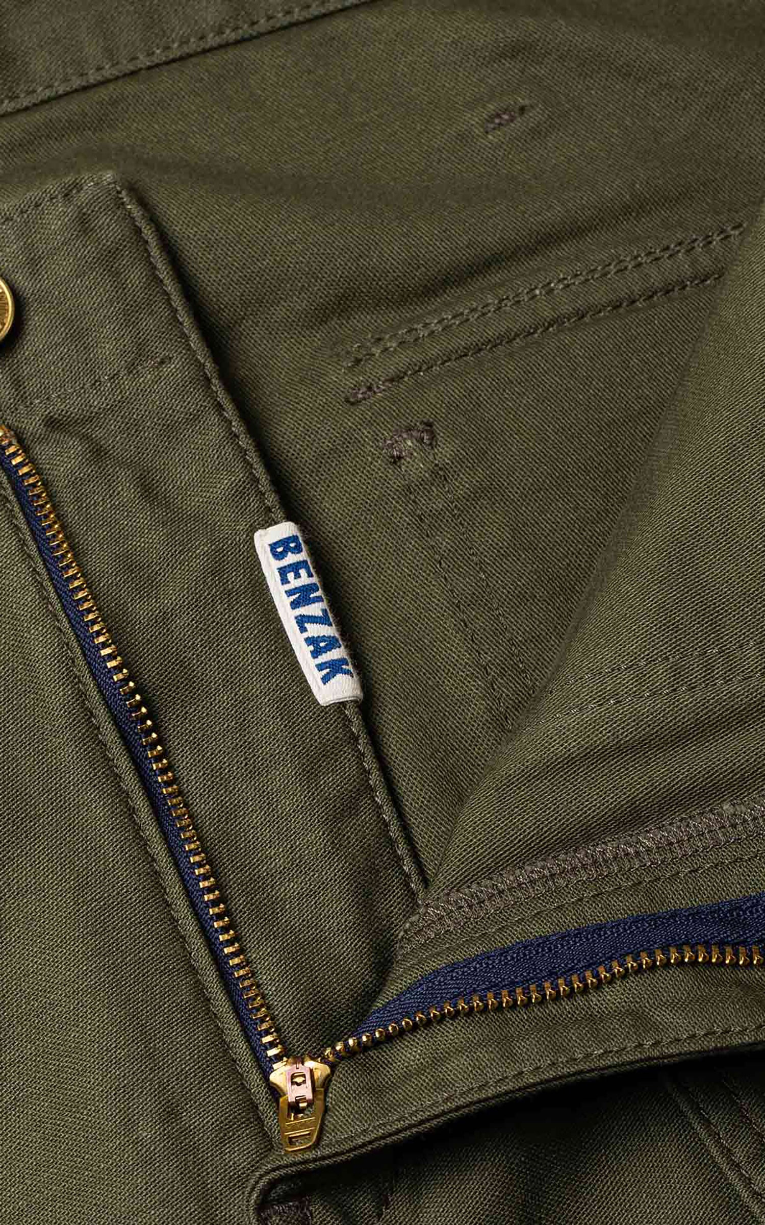 Benzak BP-07 Loose Fatigue Pants Military Twill Olive Drab - Image 9