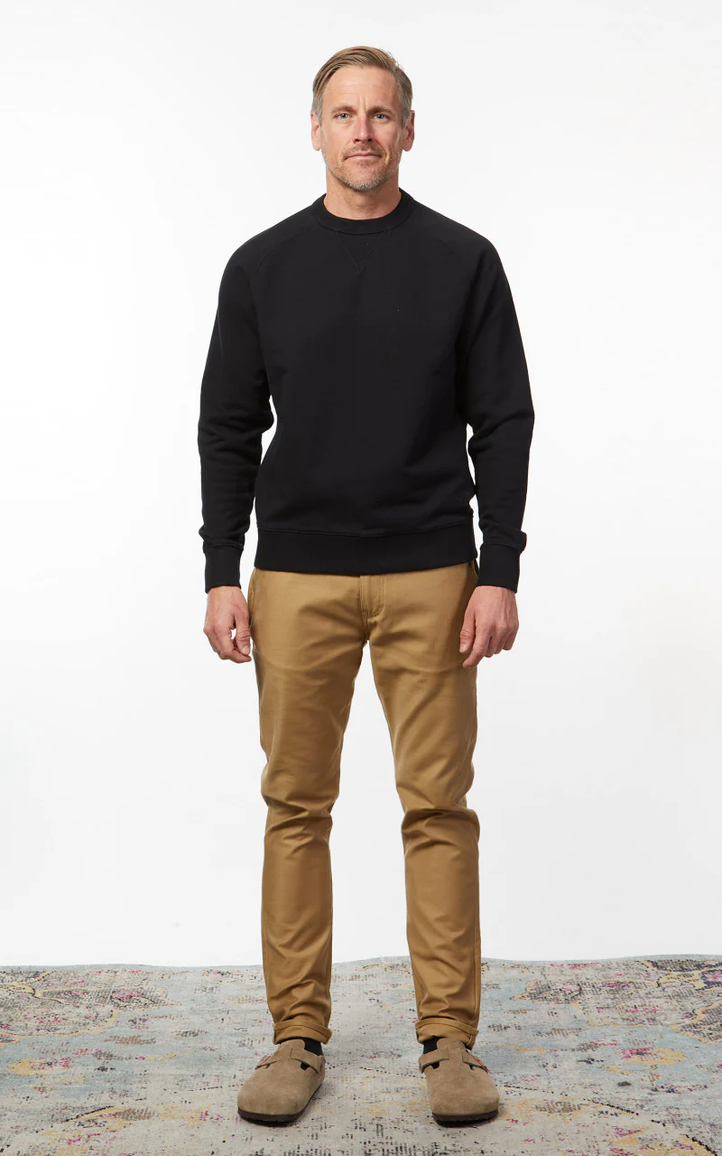 Benzak BS-09 Crew Neck Sweat Heavy Black - Image 2