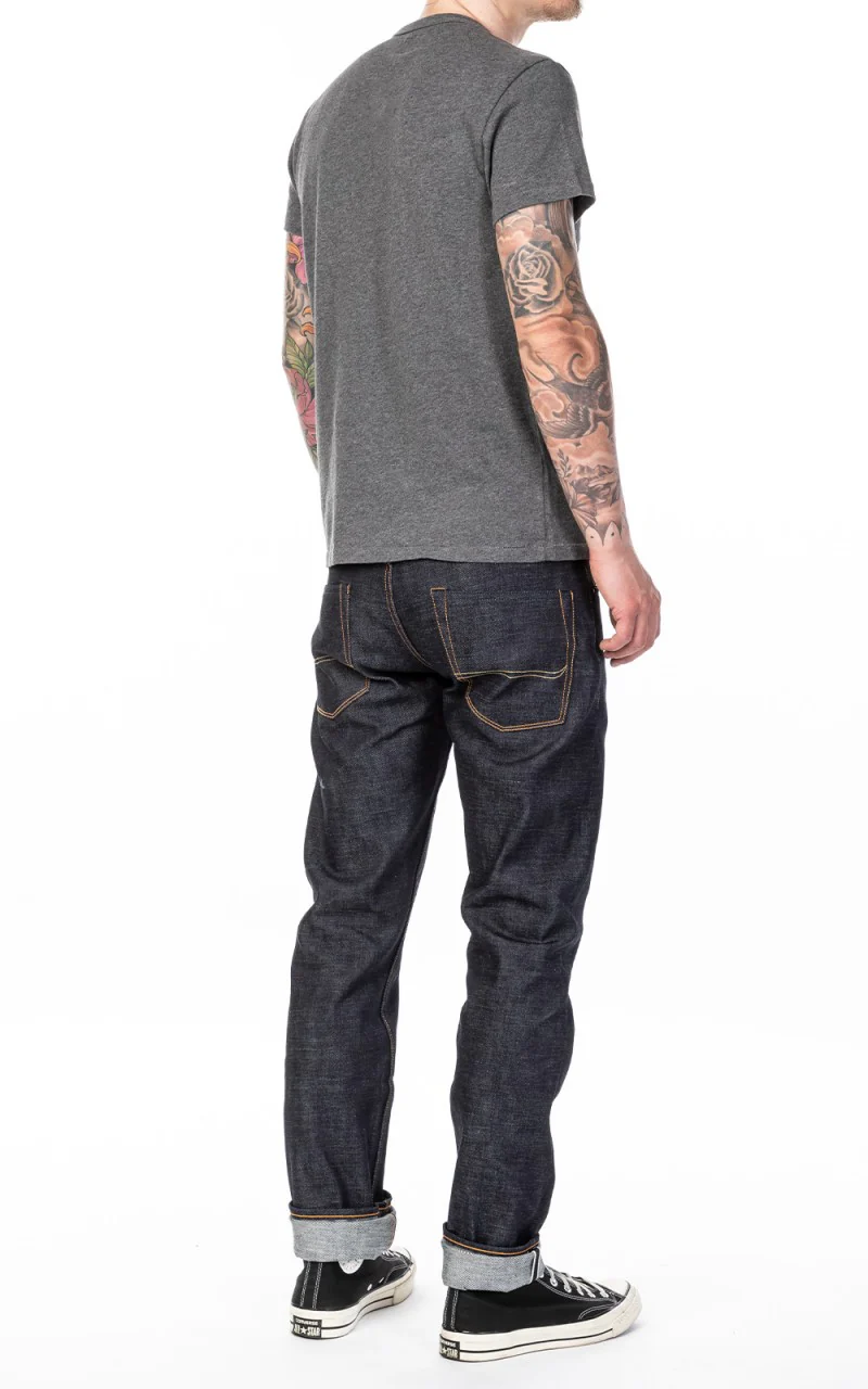 Benzak BT-01 Pocket Tee Dark Grey Melee - Image 2